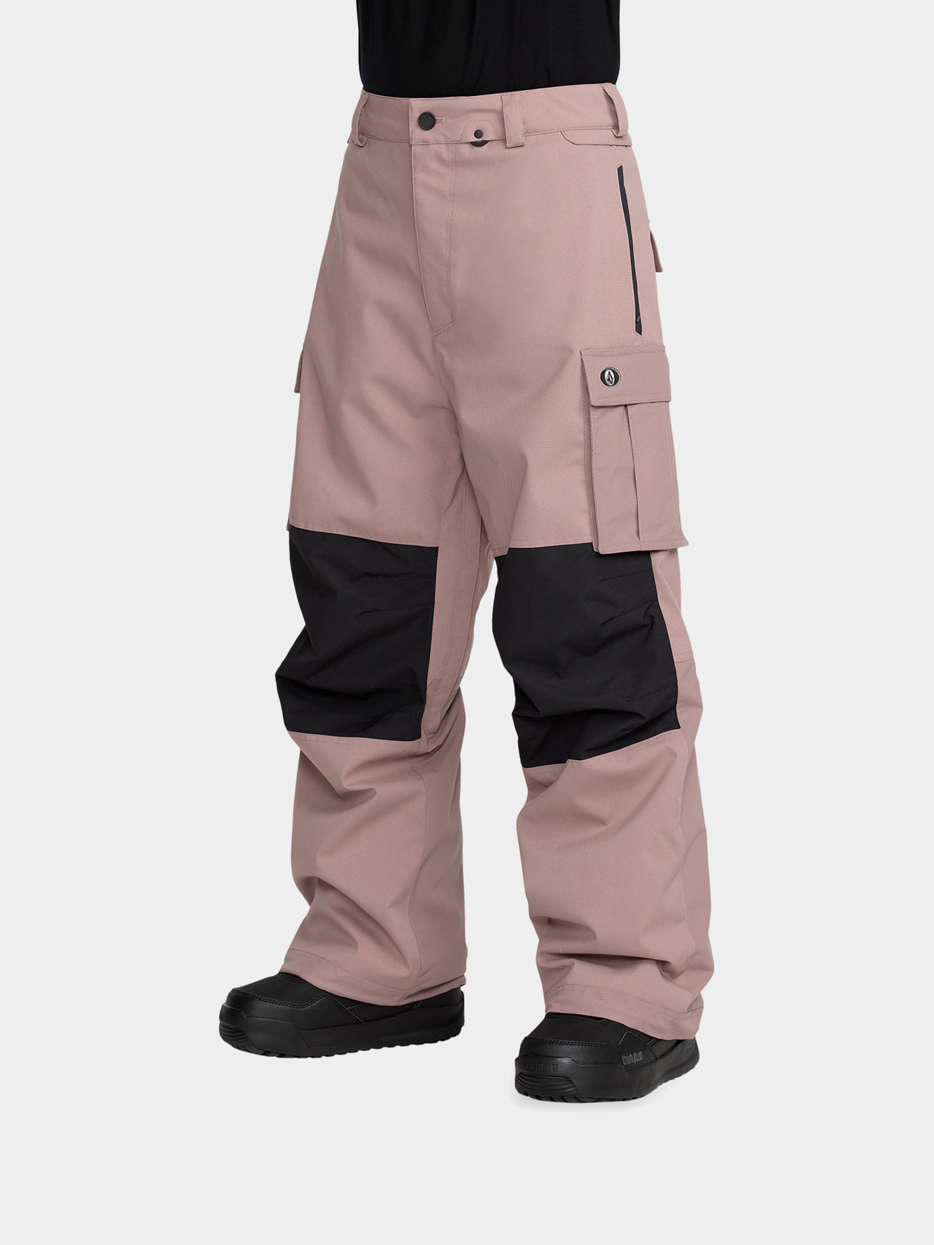 Męskie Spodnie snowboardowe Volcom Nwrk Baggy (mauve)