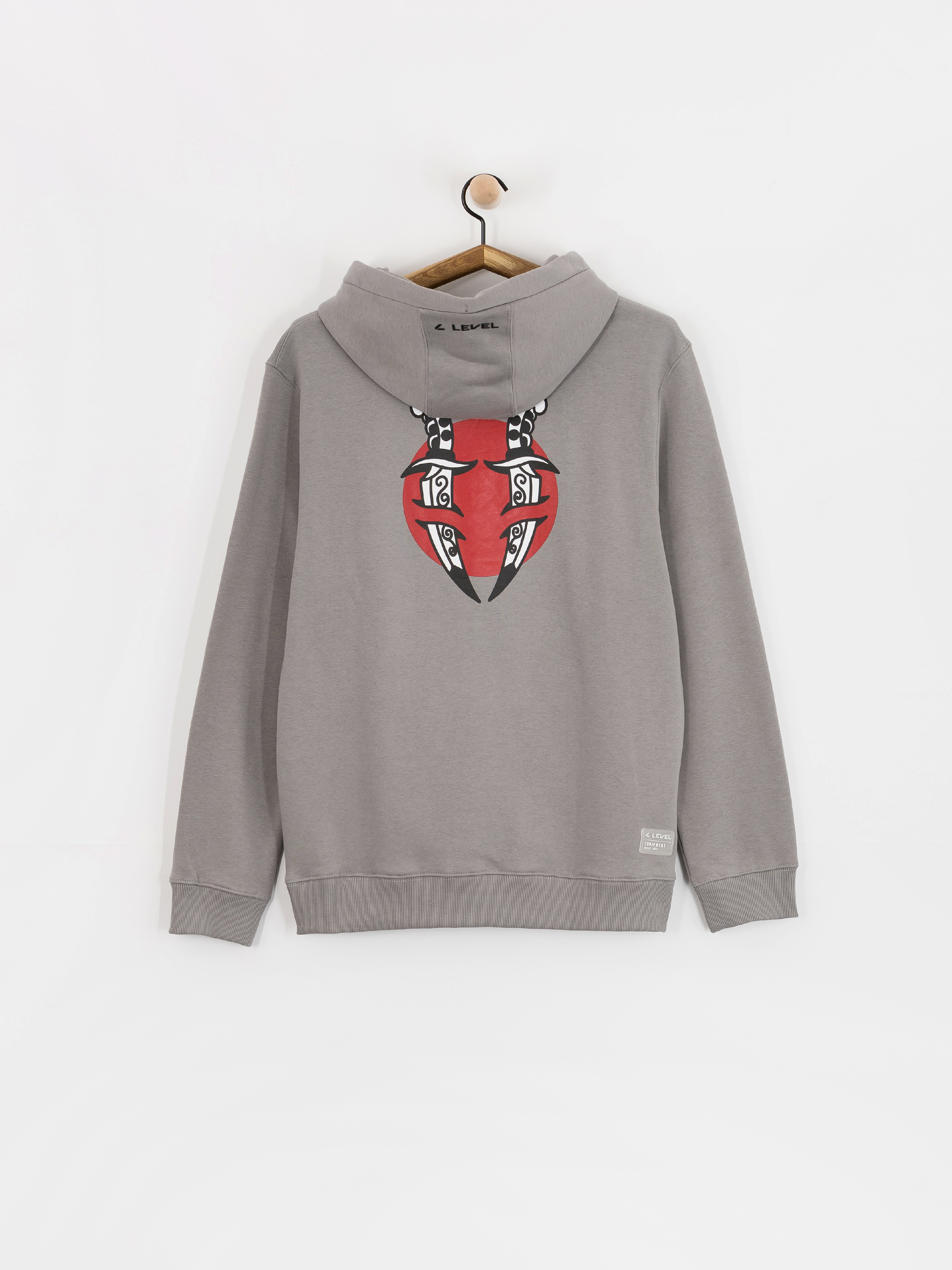 Bluza z kapturem Level Level Daggers (grey)