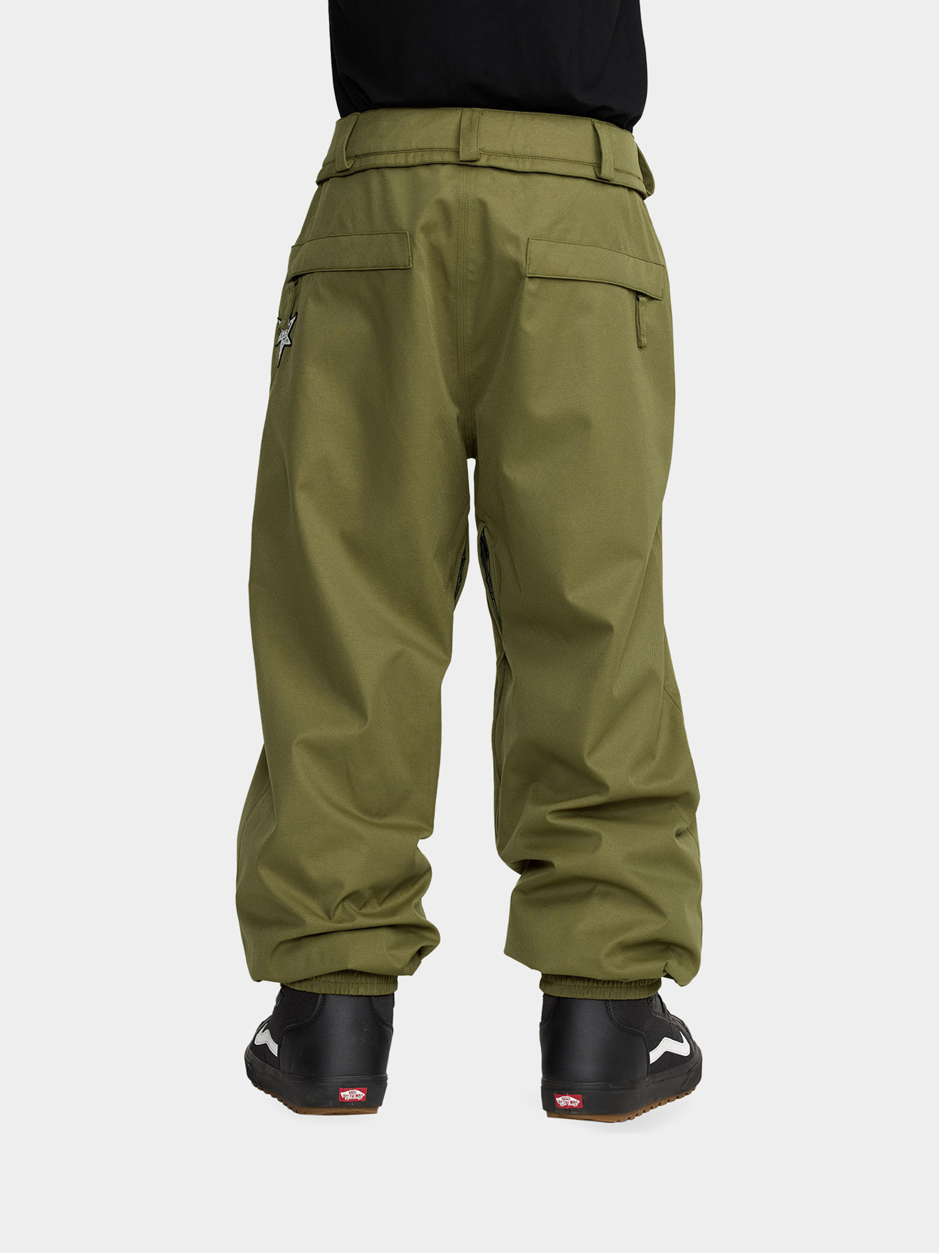 Męskie Spodnie snowboardowe Volcom Arthur 20K (dark olive)