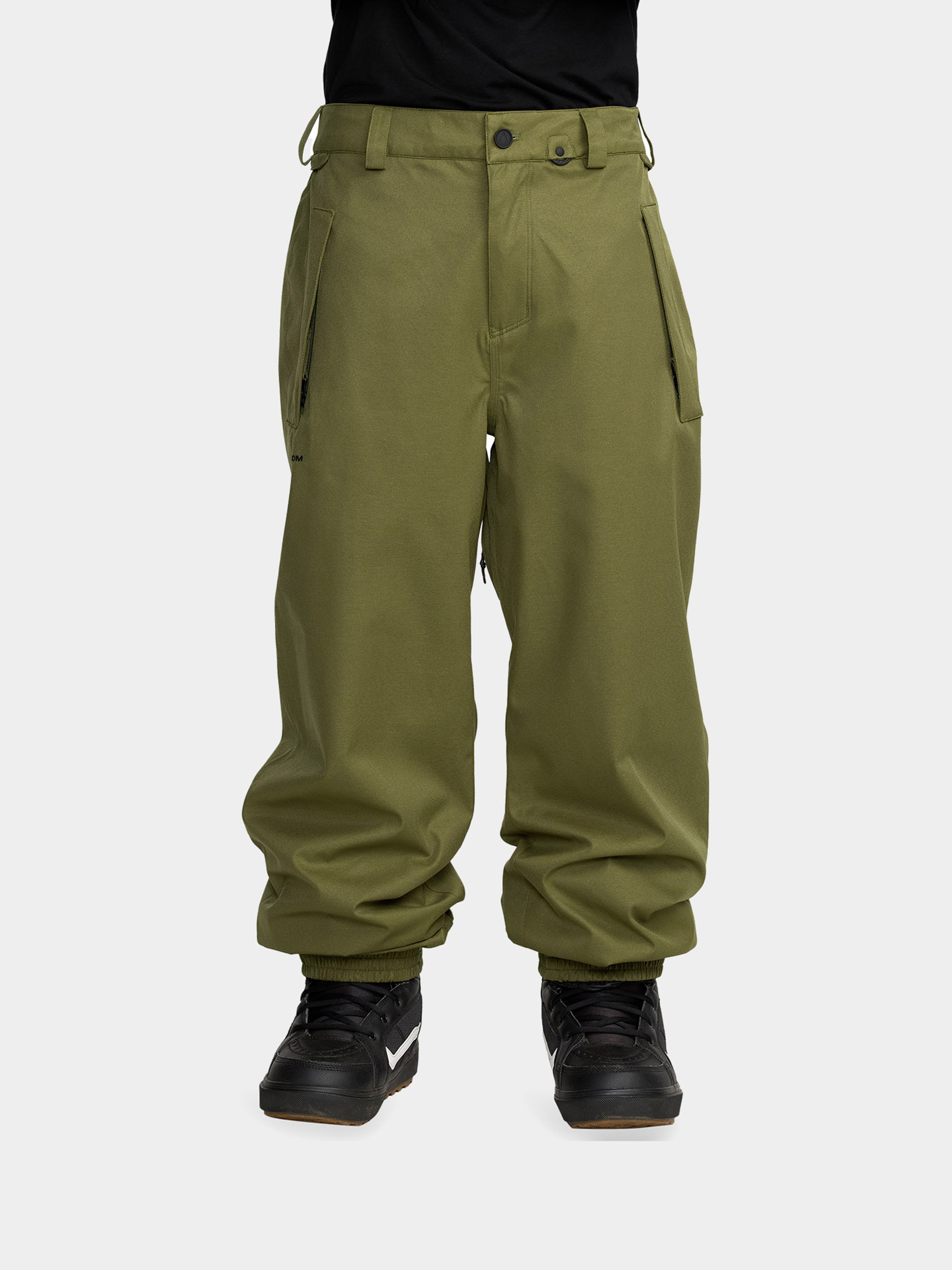 Męskie Spodnie snowboardowe Volcom Arthur 20K (dark olive)