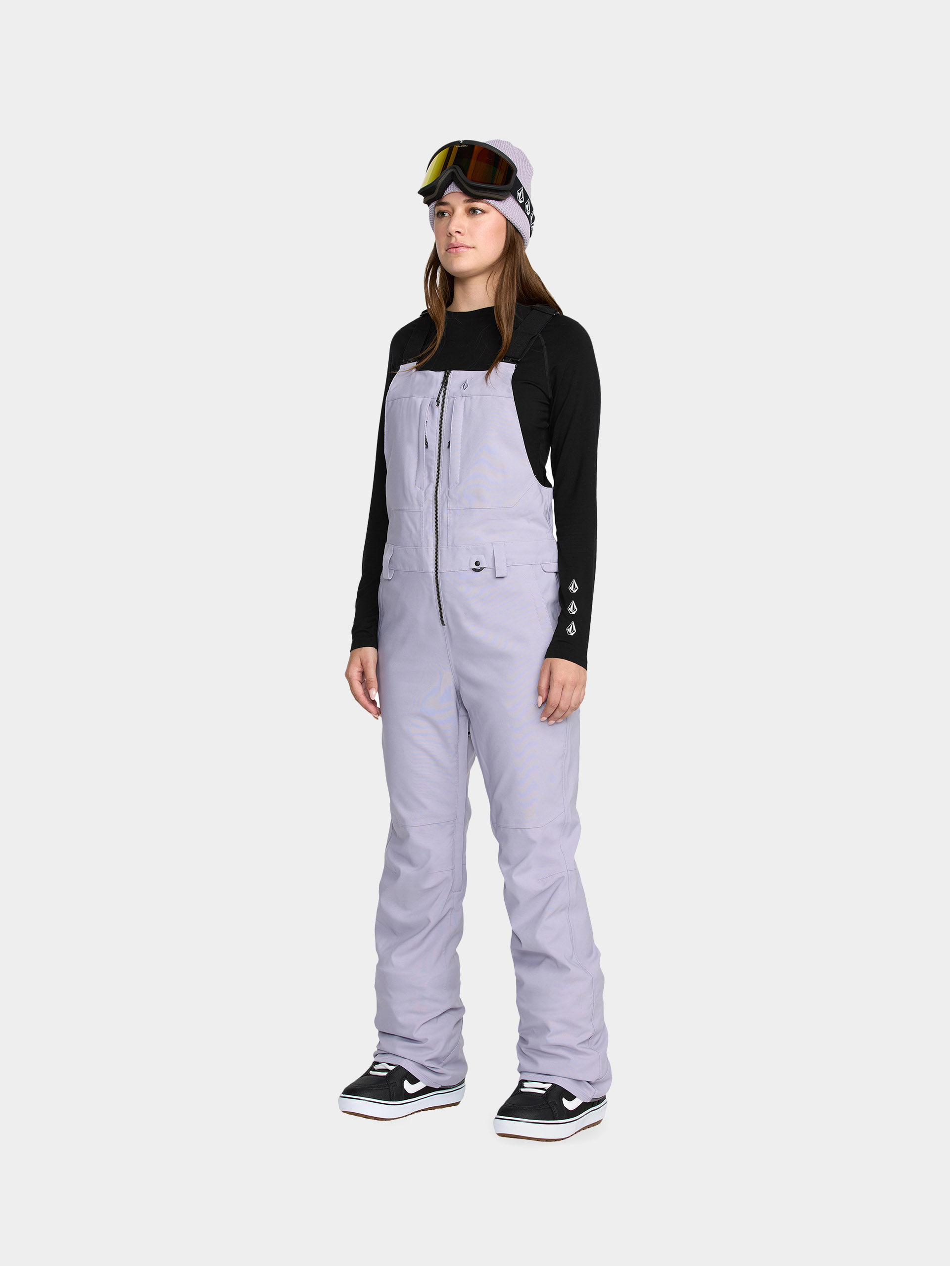 Damskie Spodnie snowboardowe Volcom Swift Bib Overall (lavender aura)