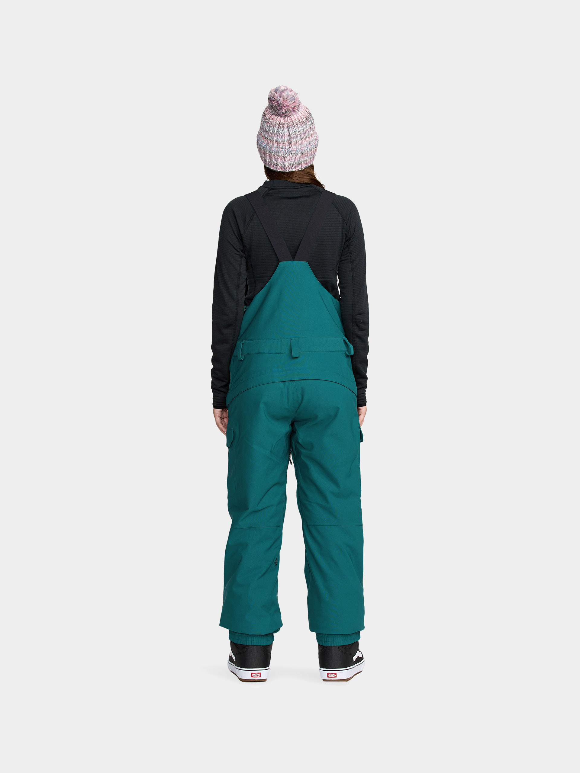 Damskie Spodnie snowboardowe Volcom Creston 3D Stretch Bib Overall (atlantic deep)