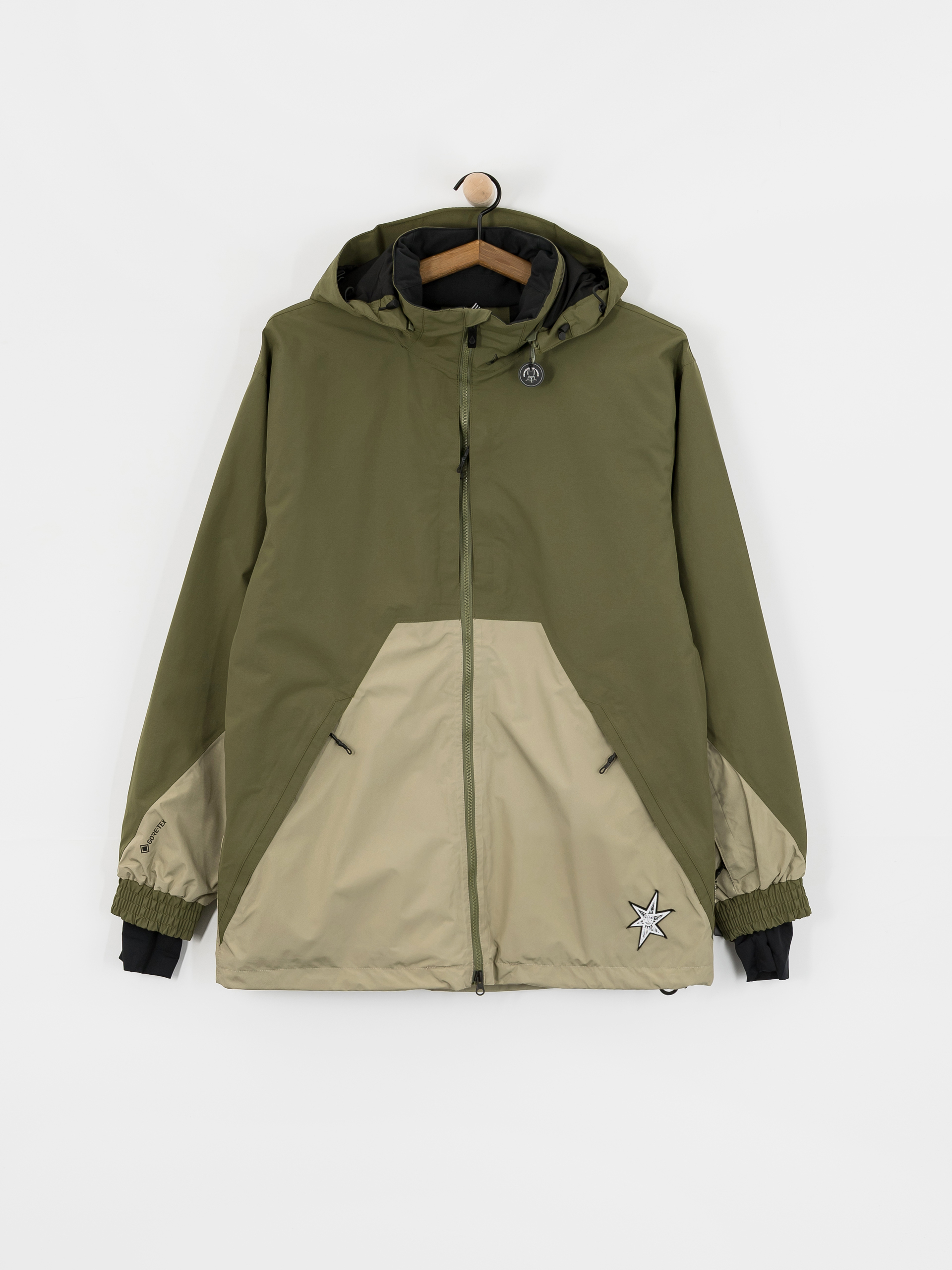 Męska Kurtka snowboardowa Volcom Longo Gore Tex (dark olive)