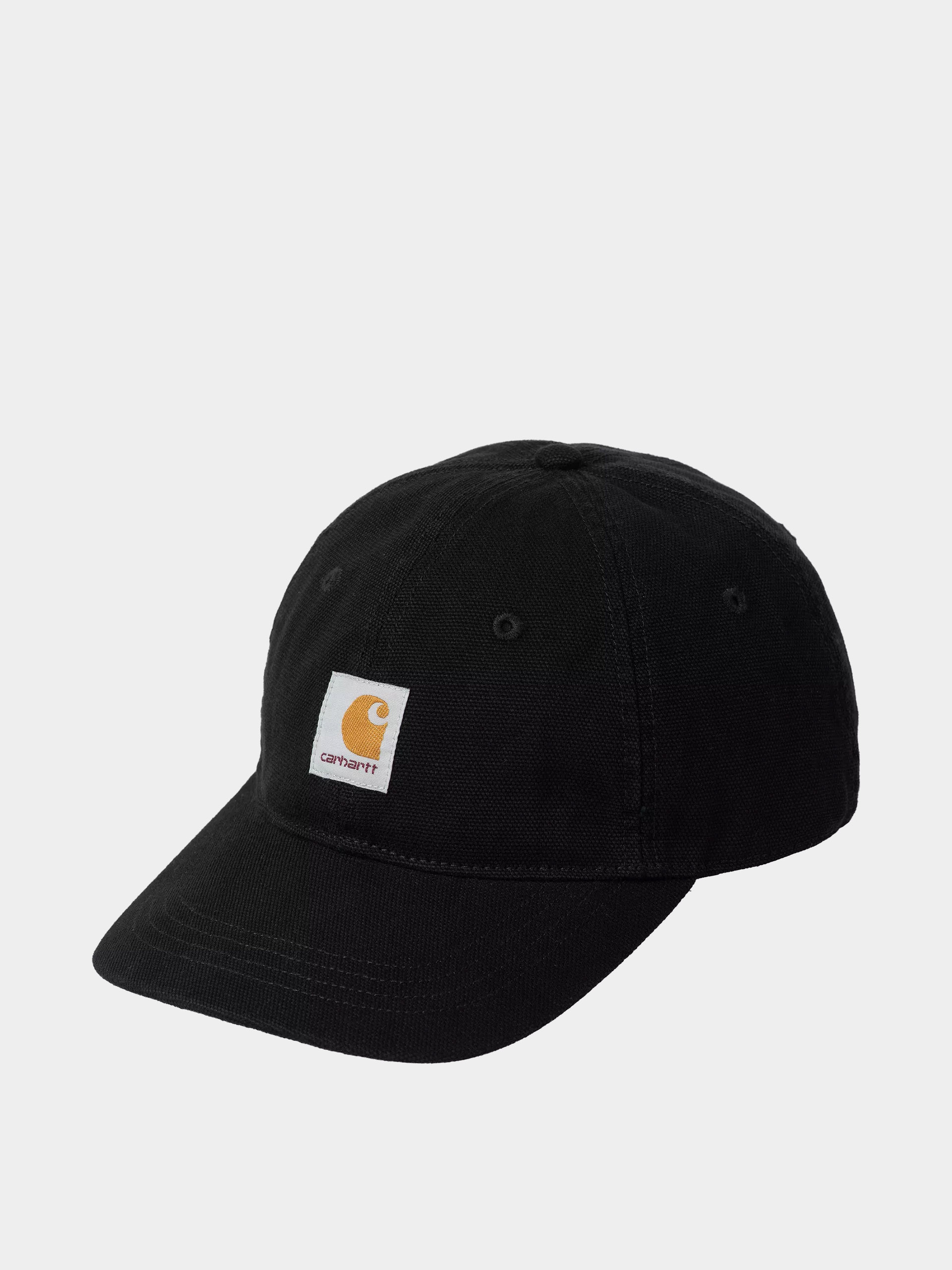 Czapka z daszkiem Carhartt WIP Selby Canvas (black/stone washed)