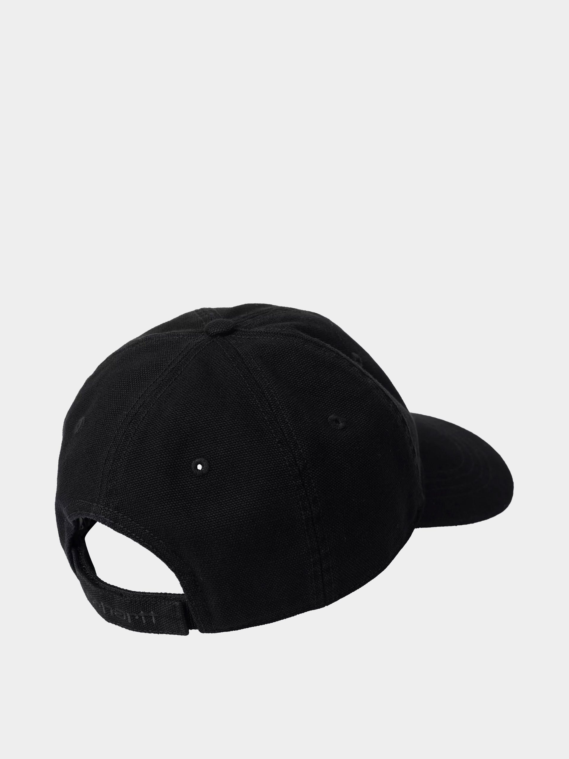 Czapka z daszkiem Carhartt WIP Selby Canvas (black/stone washed)