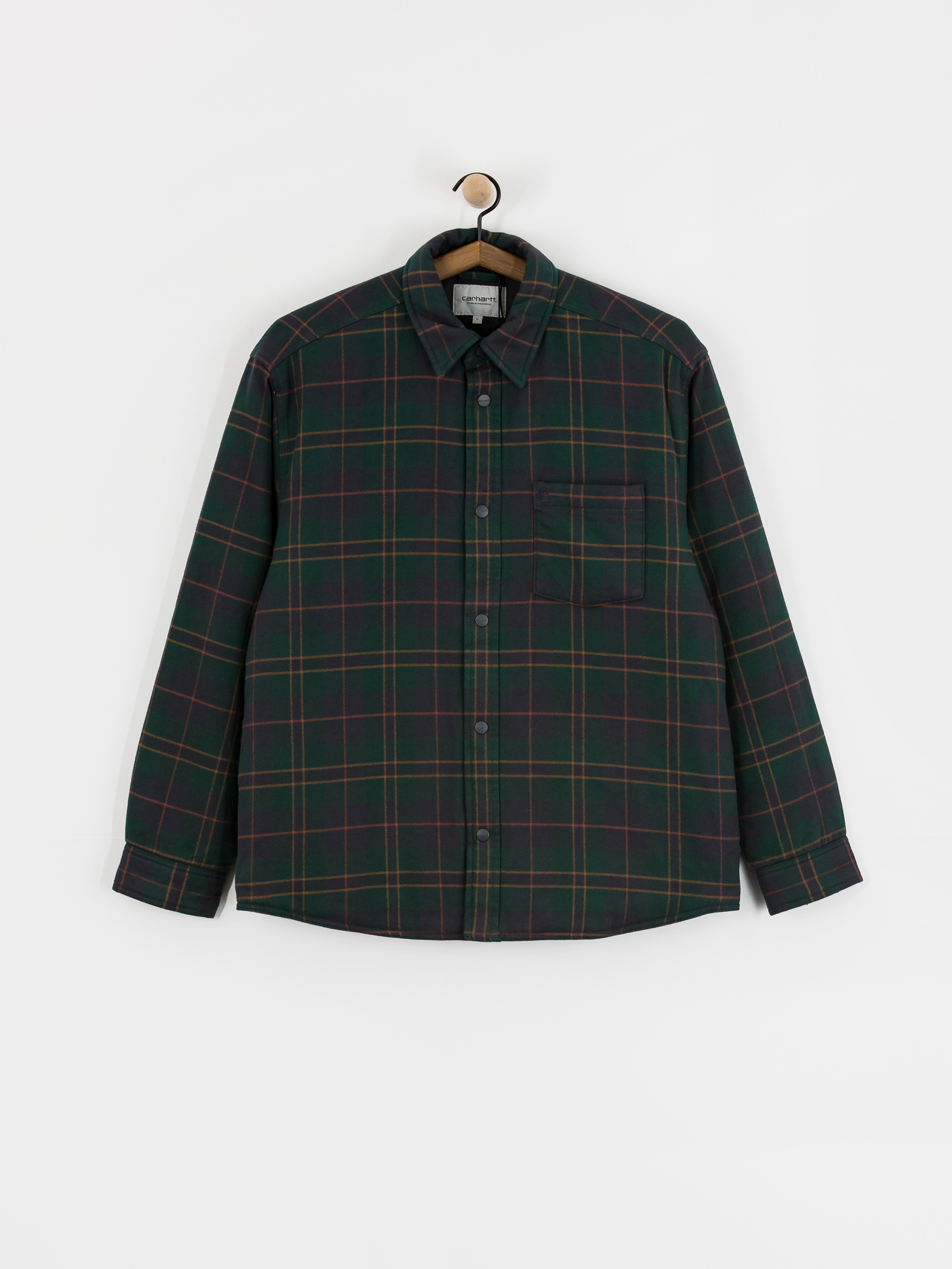 Kurtka Carhartt WIP Gargan (gargan check/dark fir)