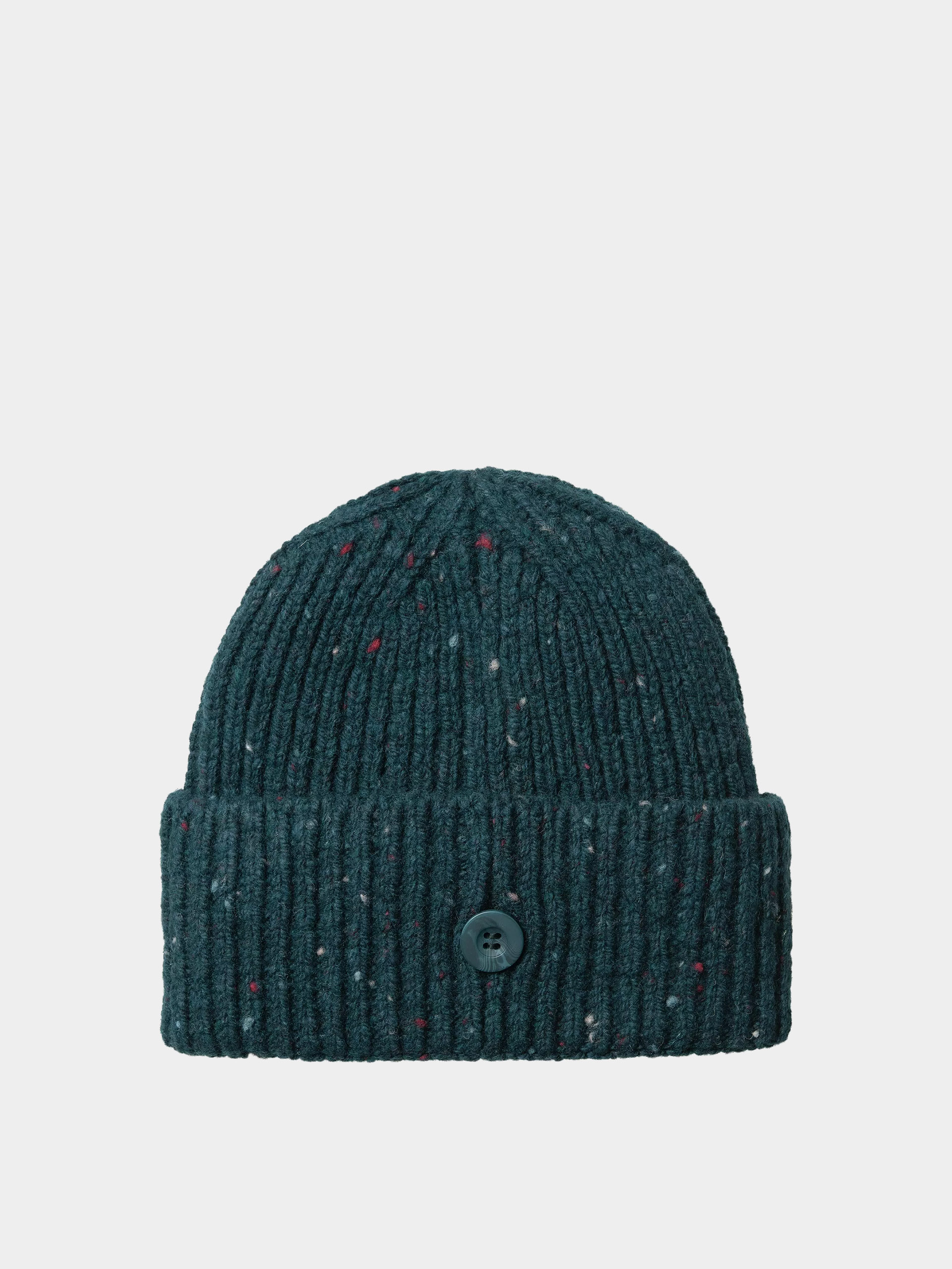 Czapka zimowa Carhartt WIP Anglistic (speckled deep lagoon)