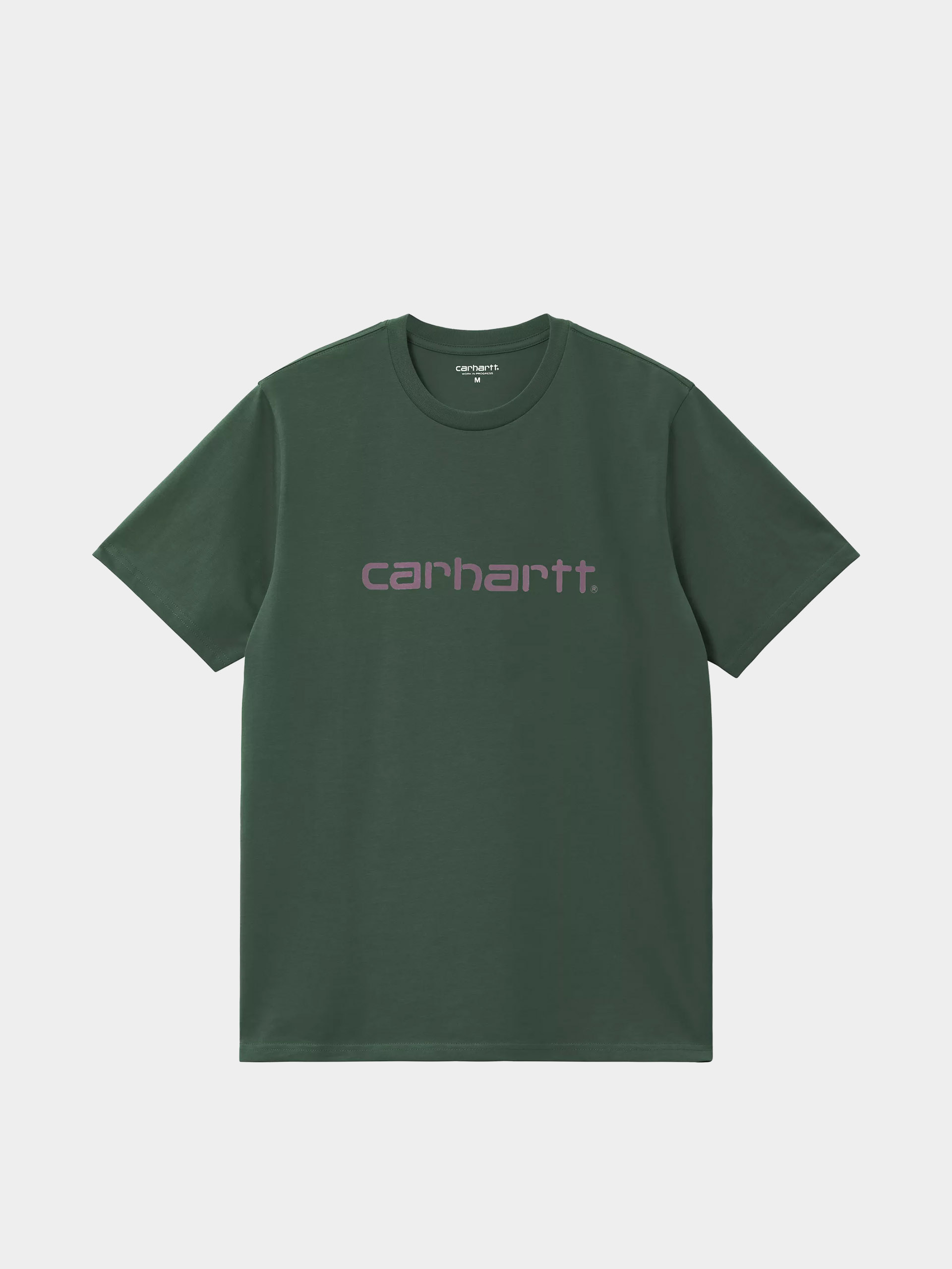 T-shirt Carhartt WIP Script (sycamore tree/phlox)