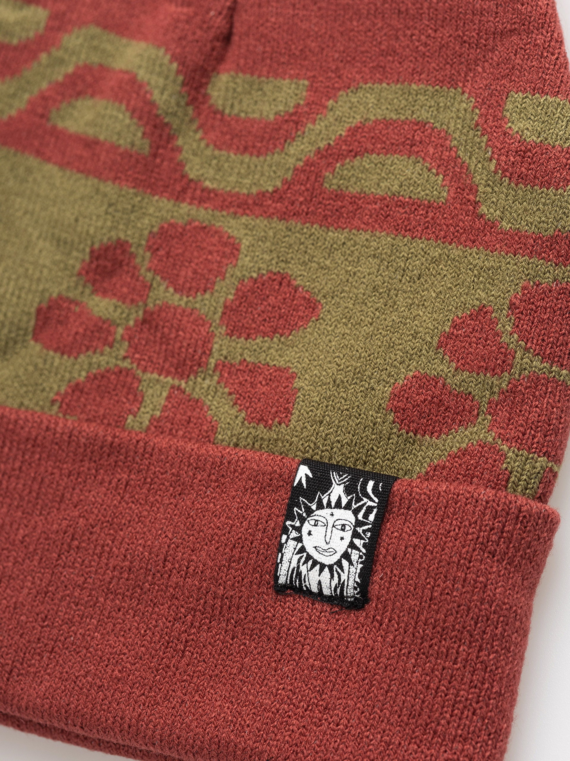 Czapka zimowa Volcom Longo (burnt red)