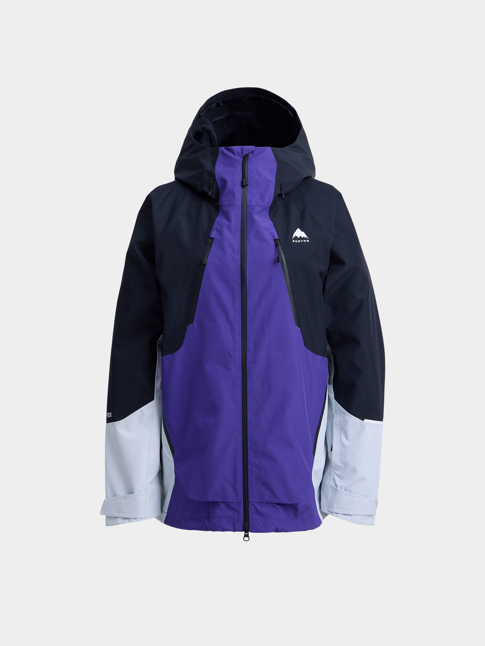 Damska Kurtka snowboardowa Burton Reserve Gore Tex 2L (prism violet/true black/gray cloud)