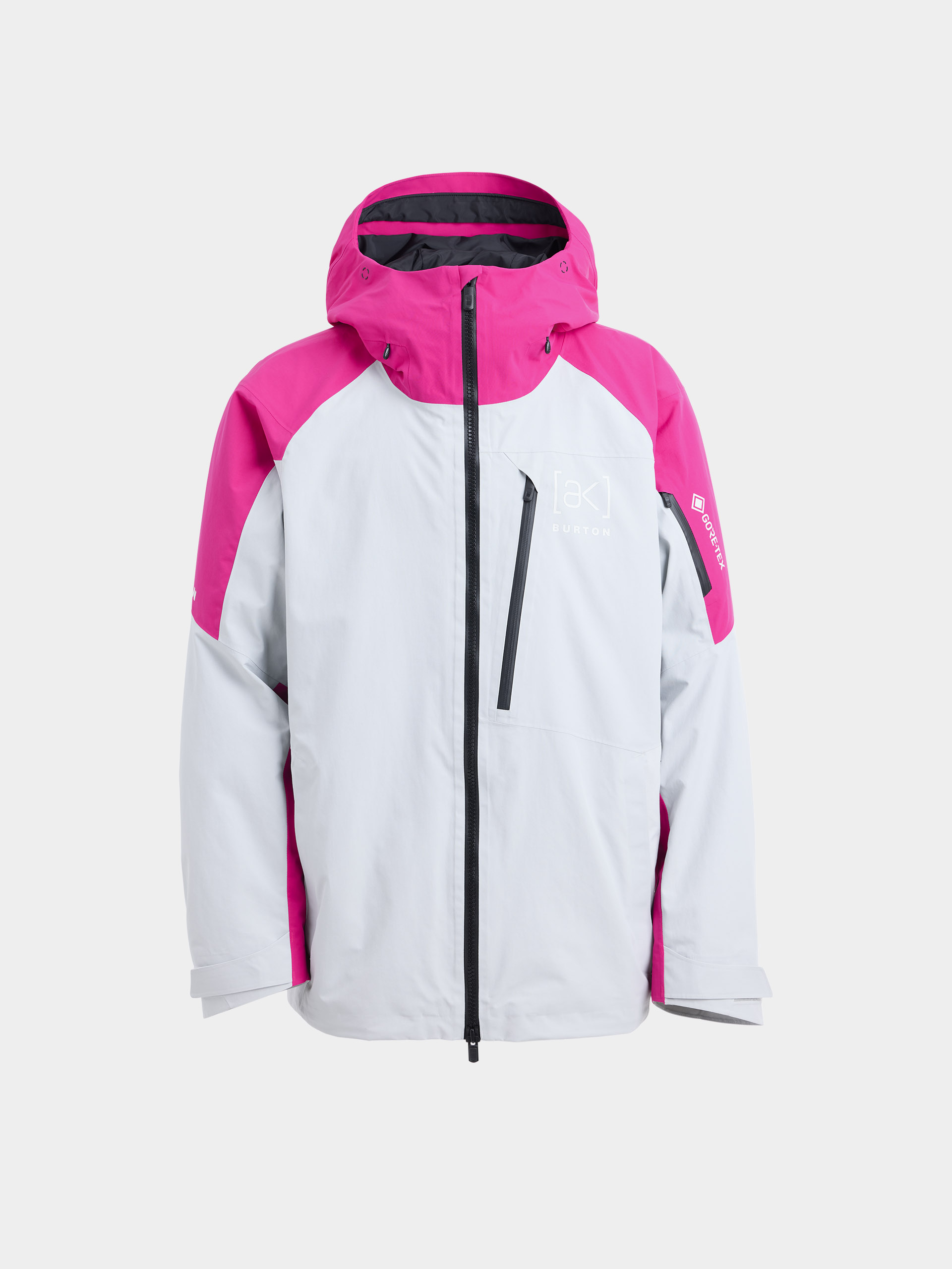 Kurtka snowboardowa Burton Ak Gore Tex Cyclic 2L (very berry/gray cloud)