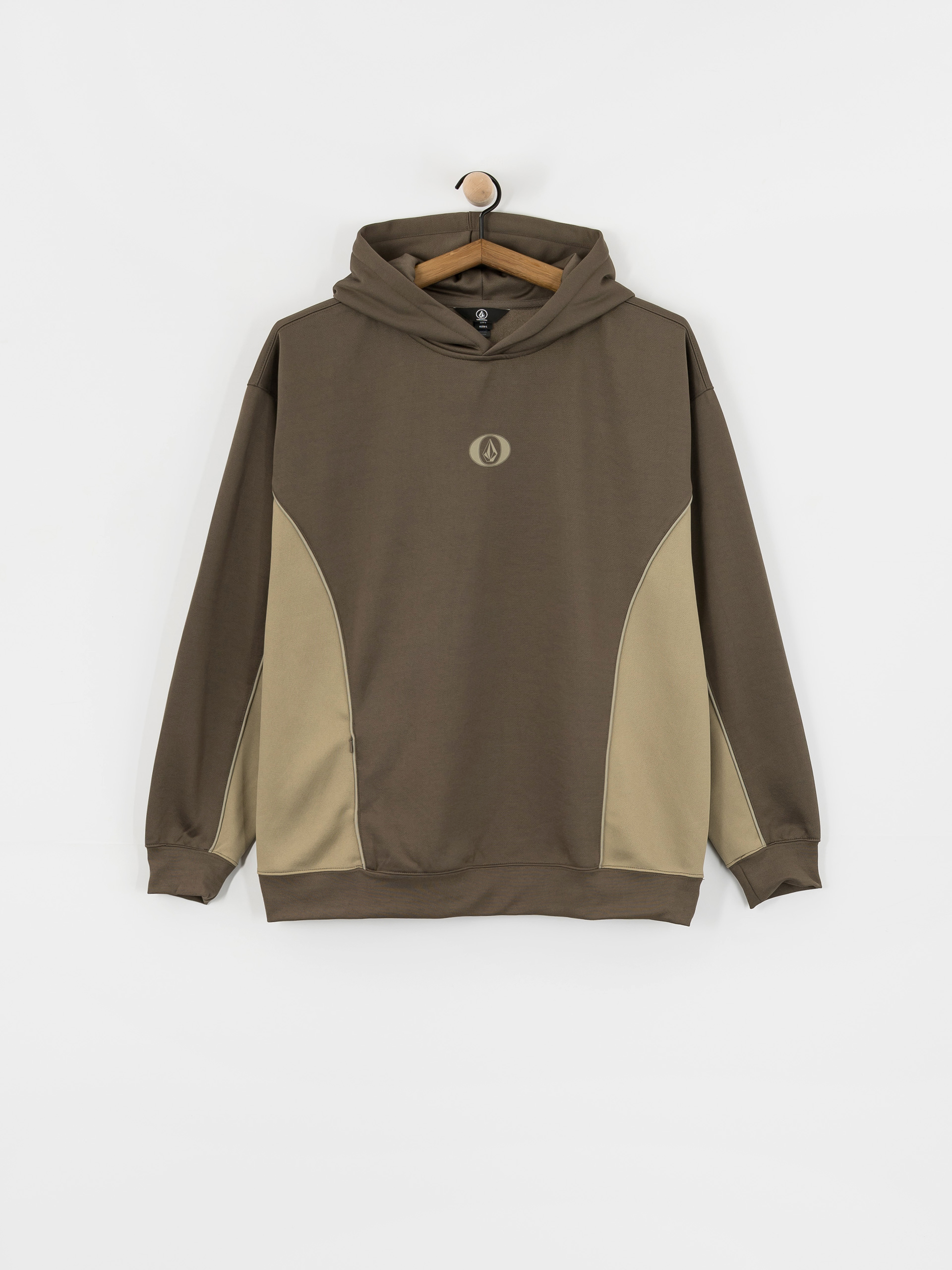 Bluza z kapturem Volcom Vital Hydro HD (military)