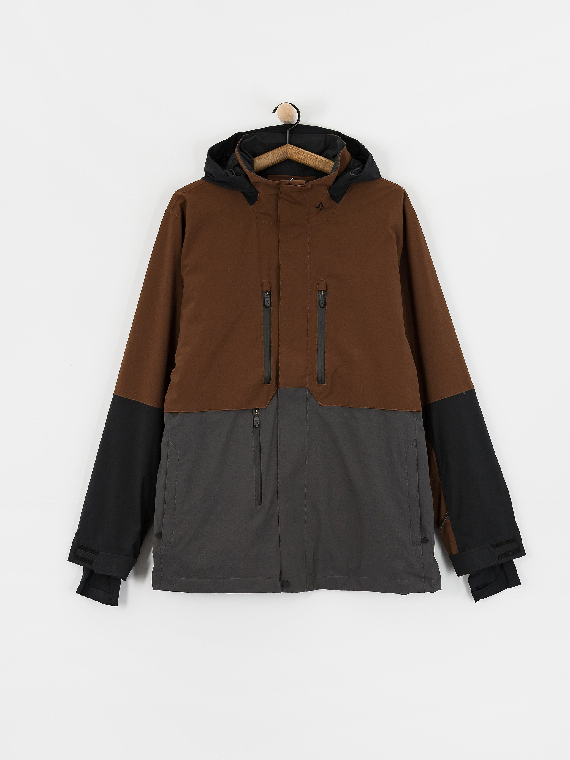 Kurtka snowboardowa Volcom Rnge Stretch 30K (brown)