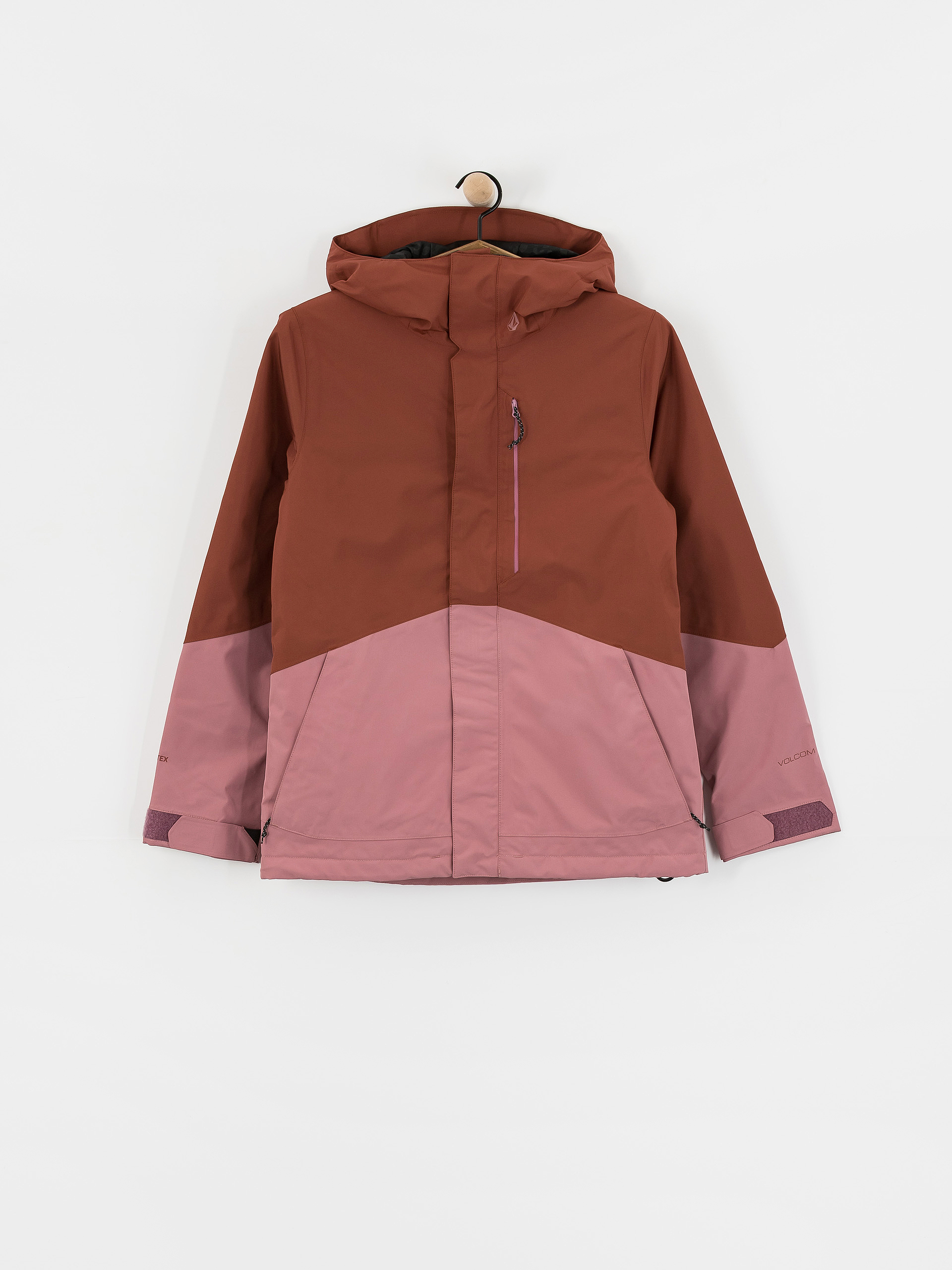 Kurtka snowboardowa Volcom At Stretch Gore Tex Wmn - różowy (coral