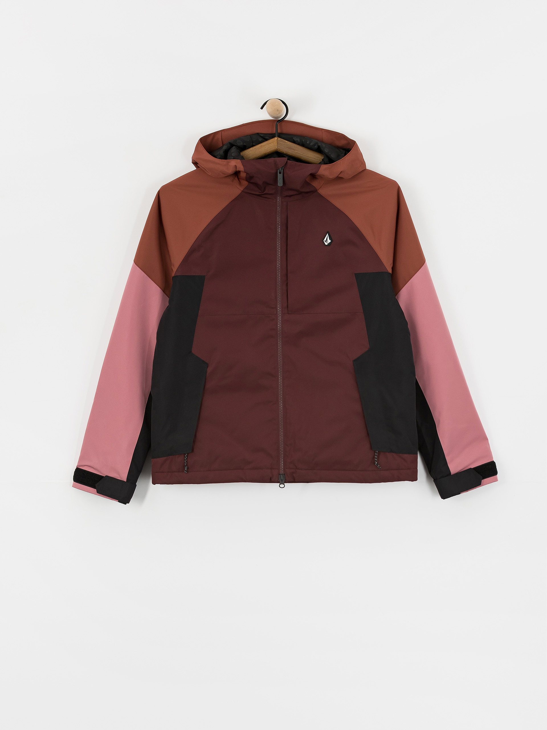 Kurtka snowboardowa Volcom Agate Ins Wmn (oxblood)