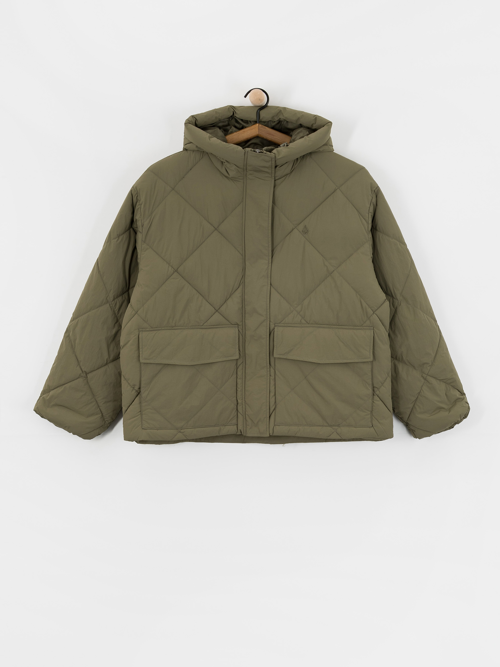 Kurtka Volcom Out Of Boxy Puff Wmn (wintermoss)