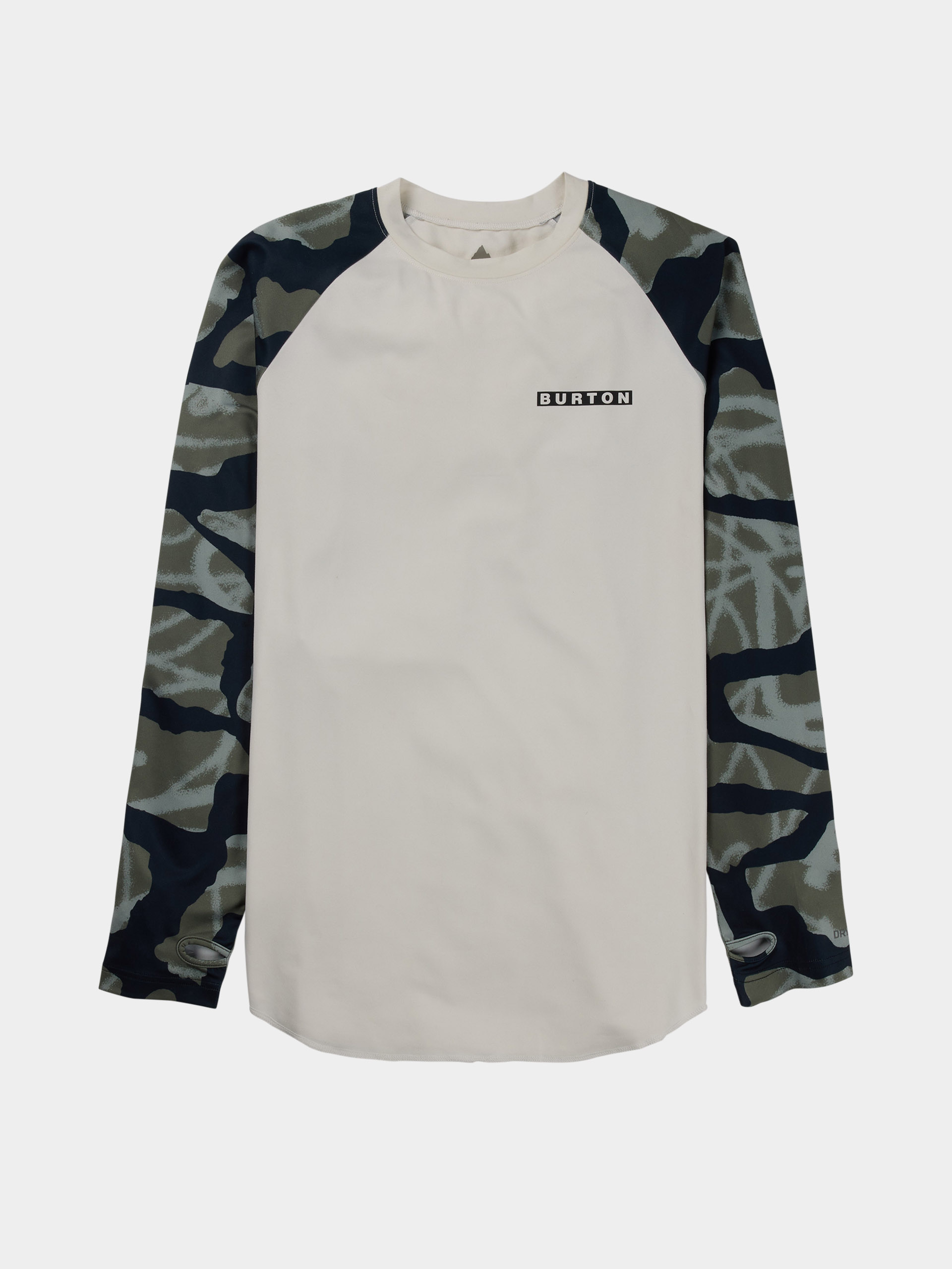 Longsleeve aktywny Burton Roadie Base Layer Tech (stout white/graffiti camo)