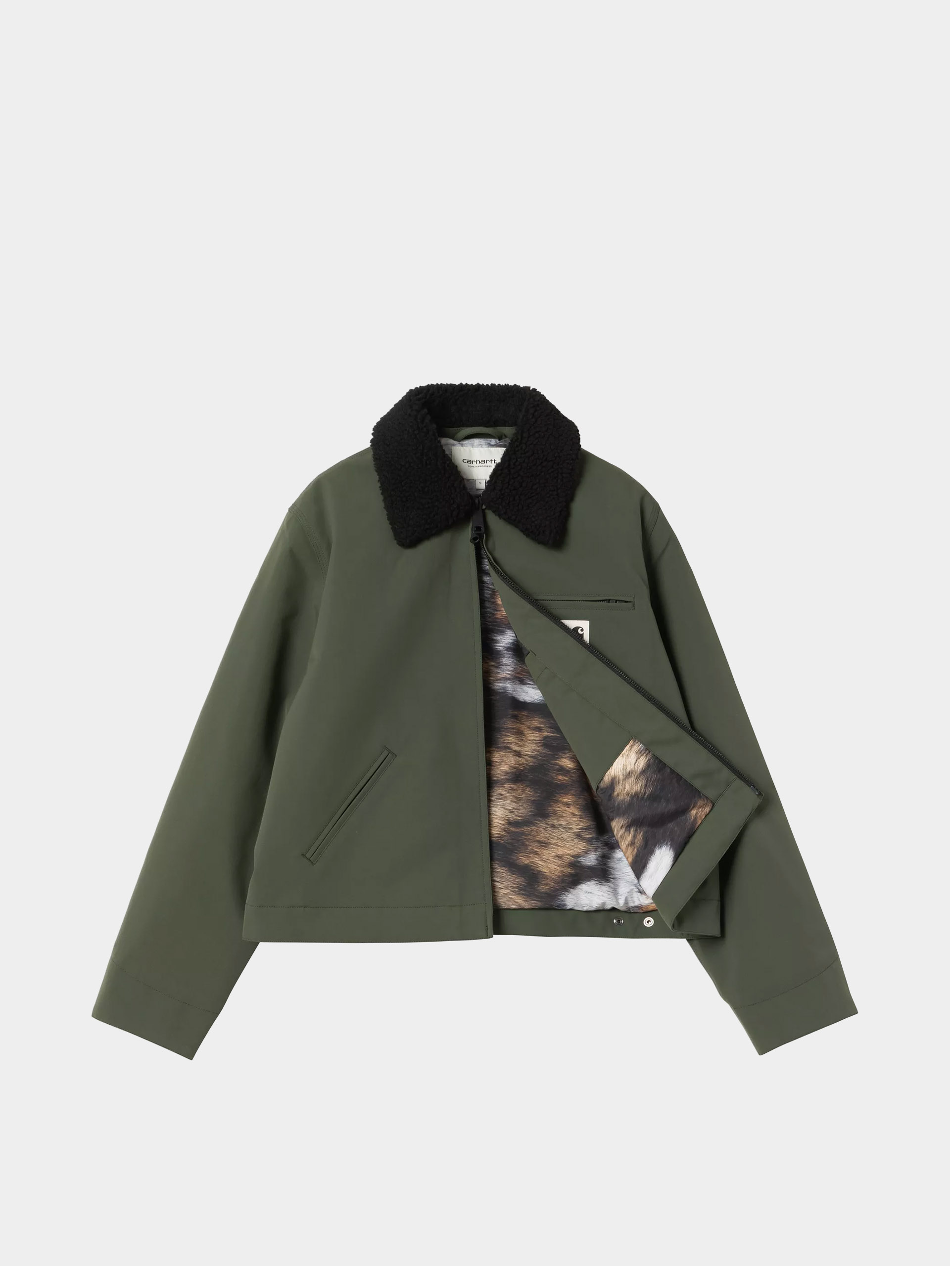 Kurtka Carhartt WIP Newkirk Wmn (opuntia/wild dog print)