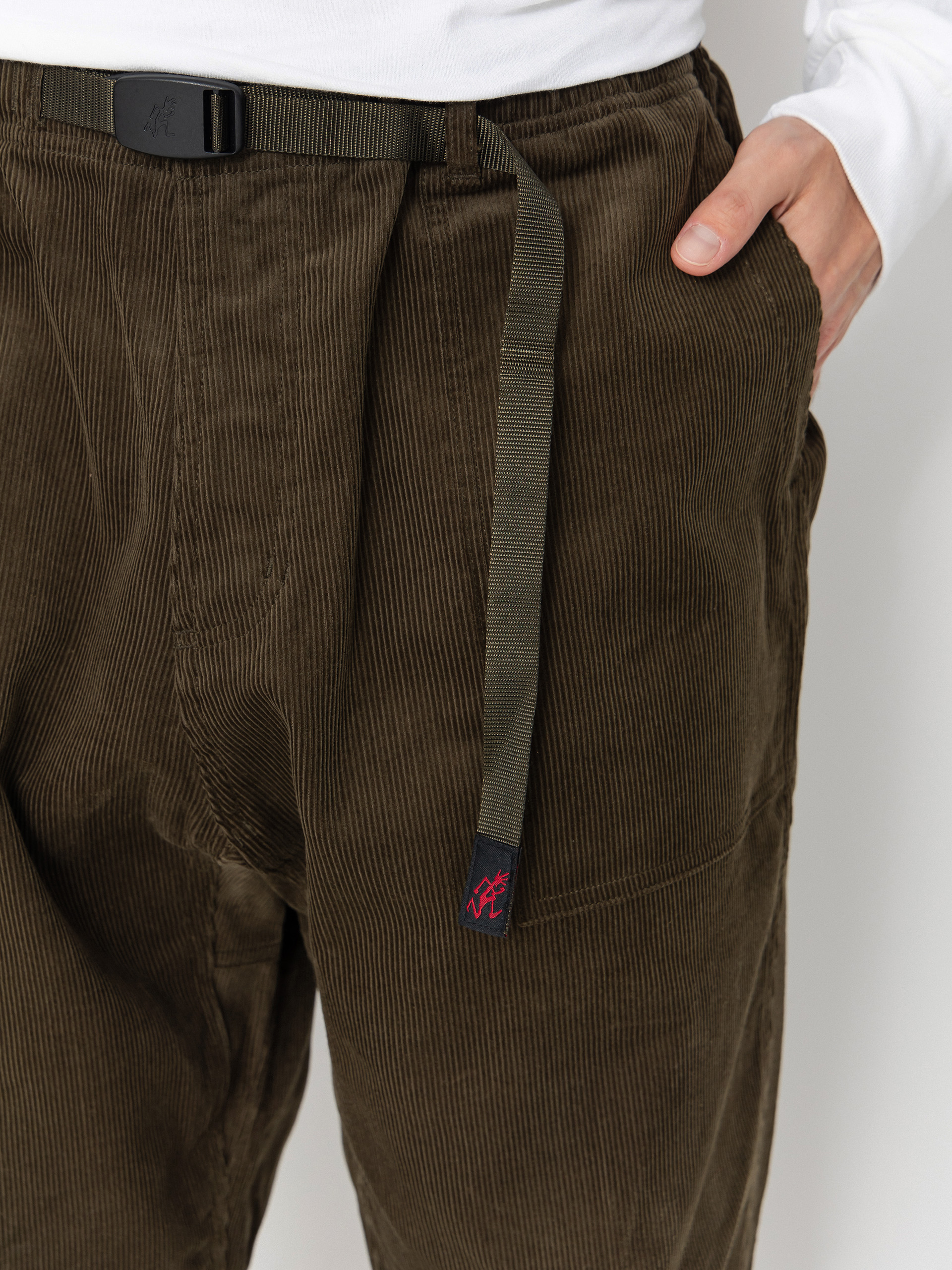 Spodnie Gramicci Corduroy Loose Tapered Ridge (olive)
