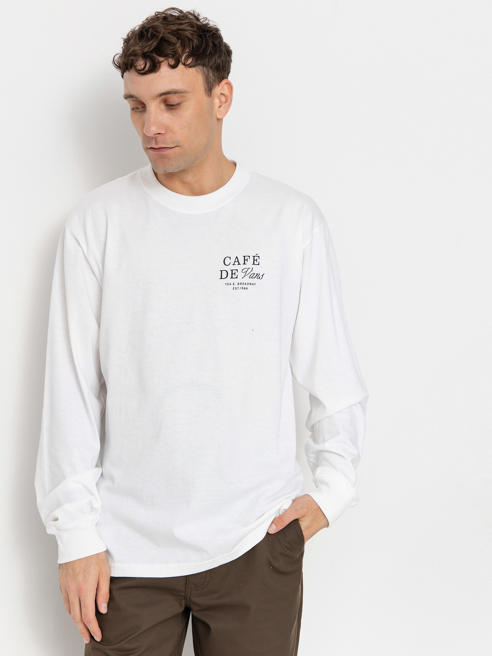 Longsleeve Vans Cafe Vans (white)