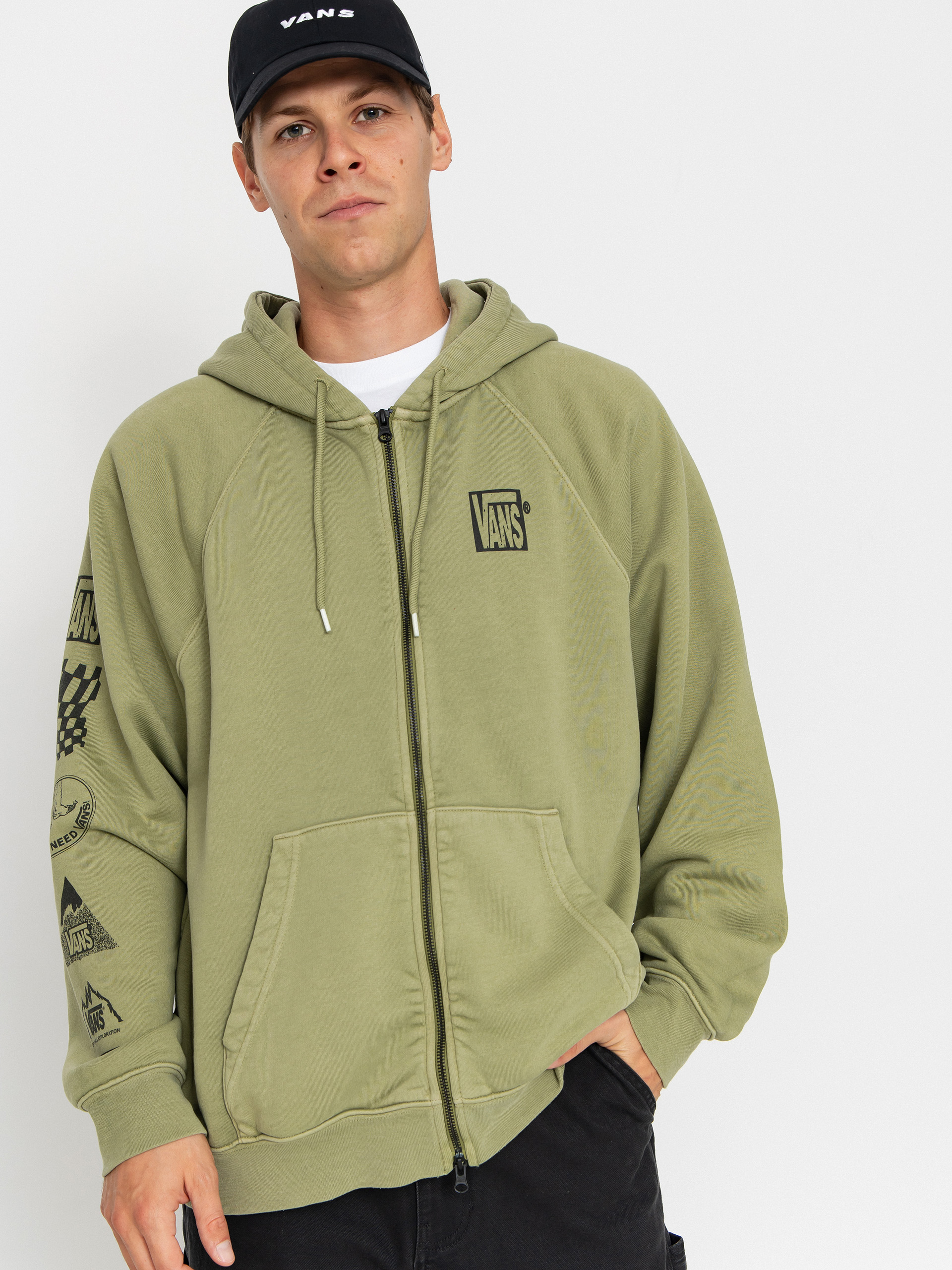 Bluza Vans Mte Teamteam Full Zip (loden green)