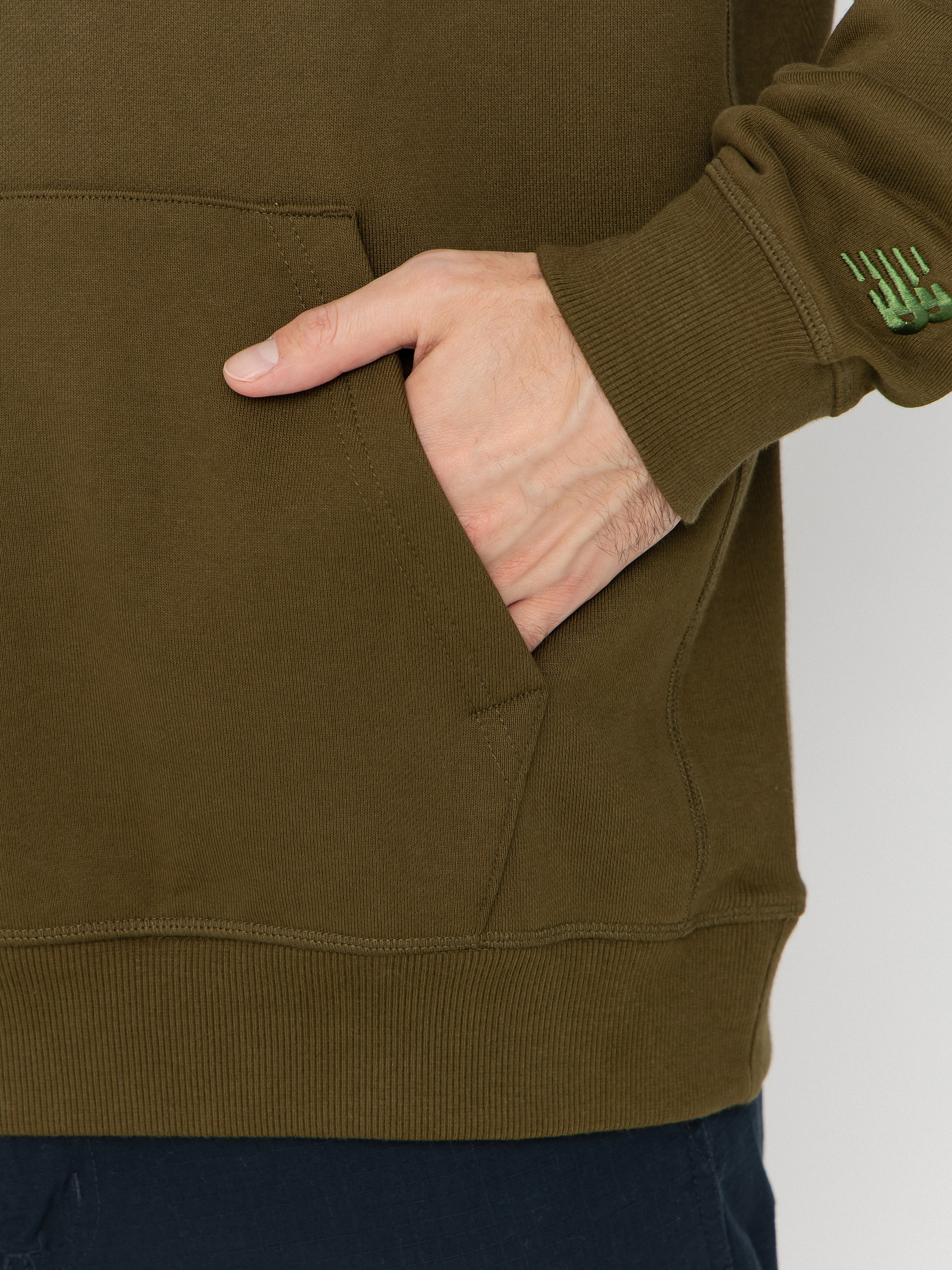 Bluza z kapturem New Balance Athletics Runners Arent Normal HD (brown)