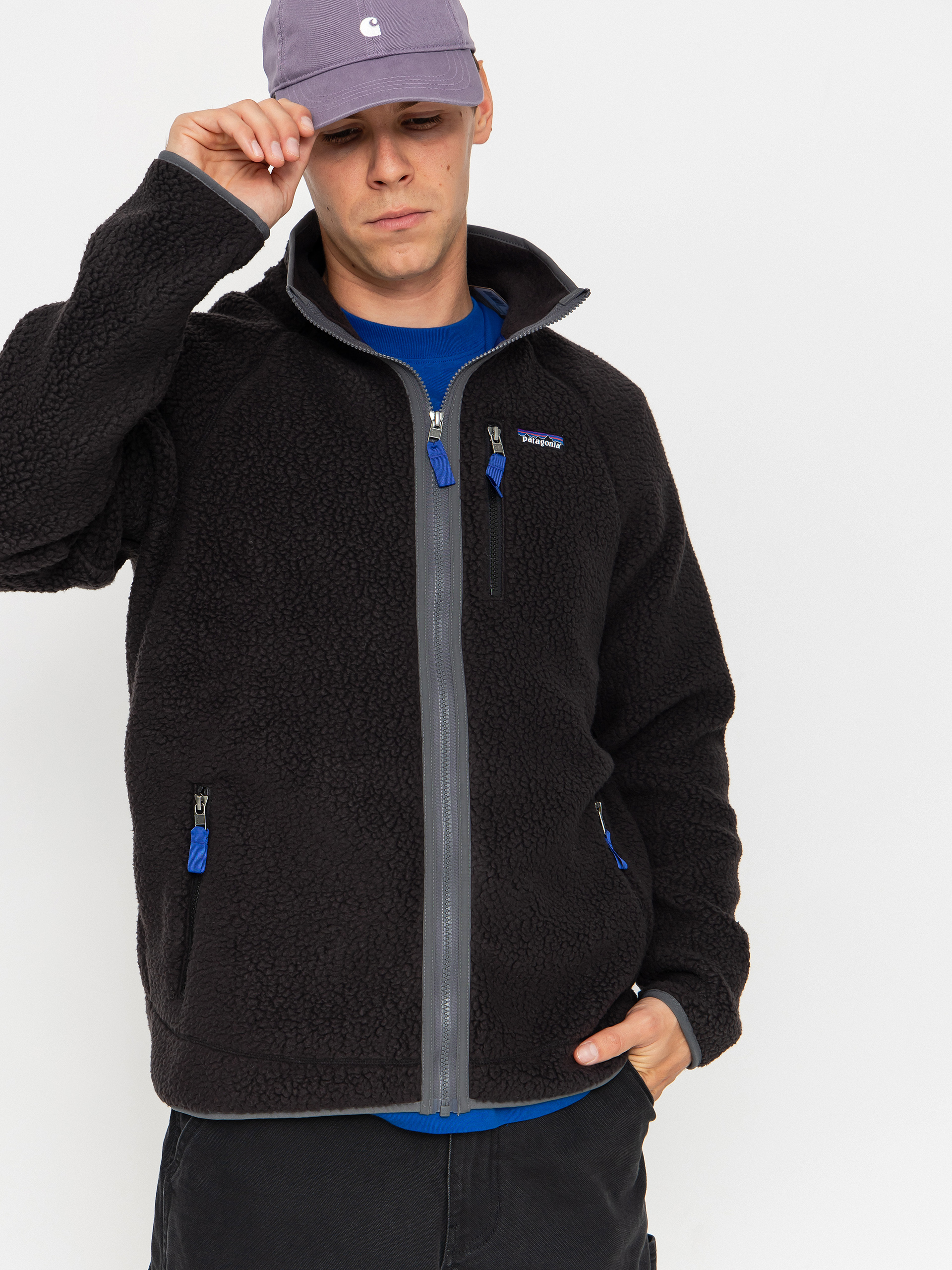 Kurtka Patagonia Retro Pile (black w/forge grey)