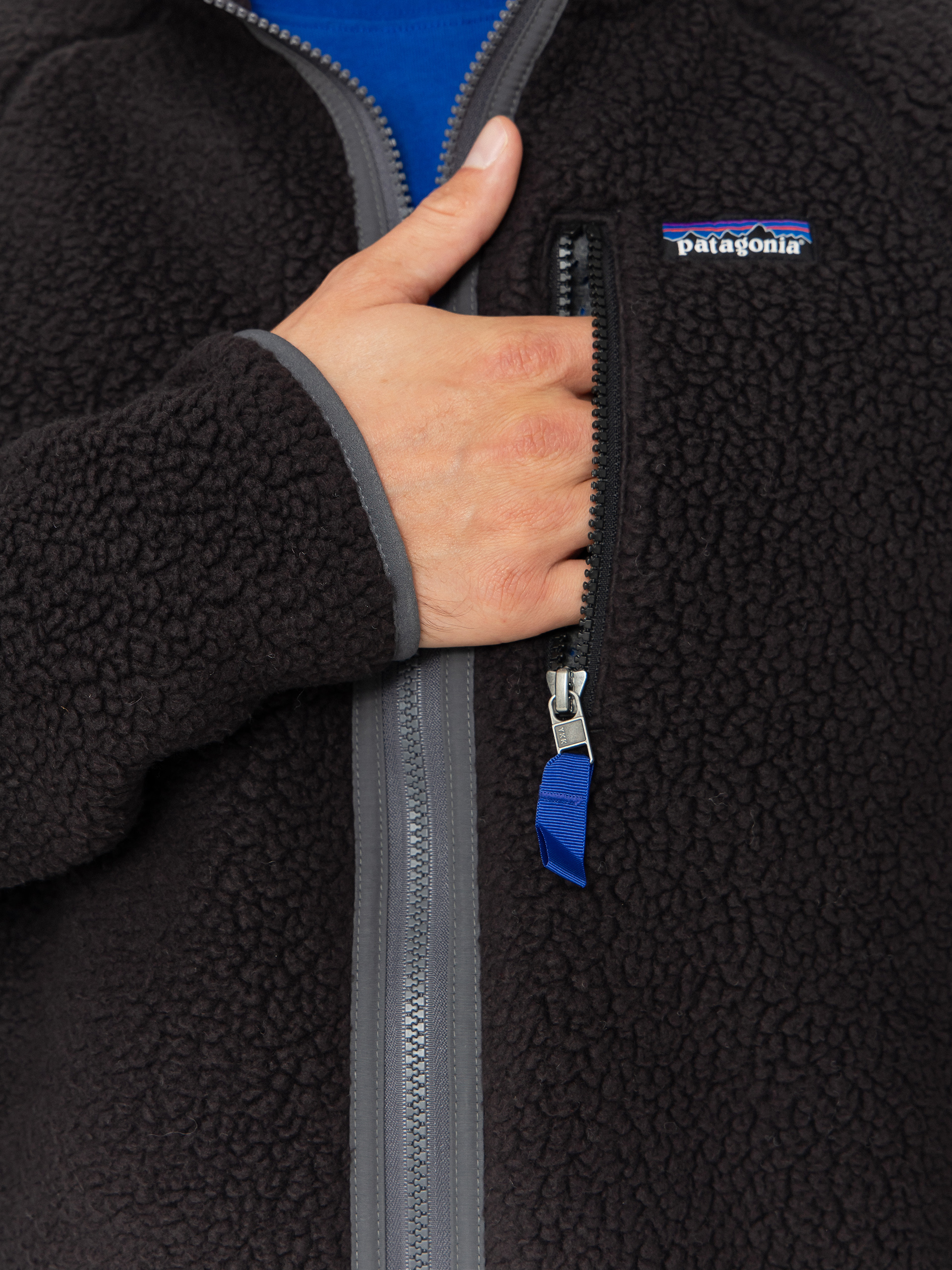 Kurtka Patagonia Retro Pile (black w/forge grey)