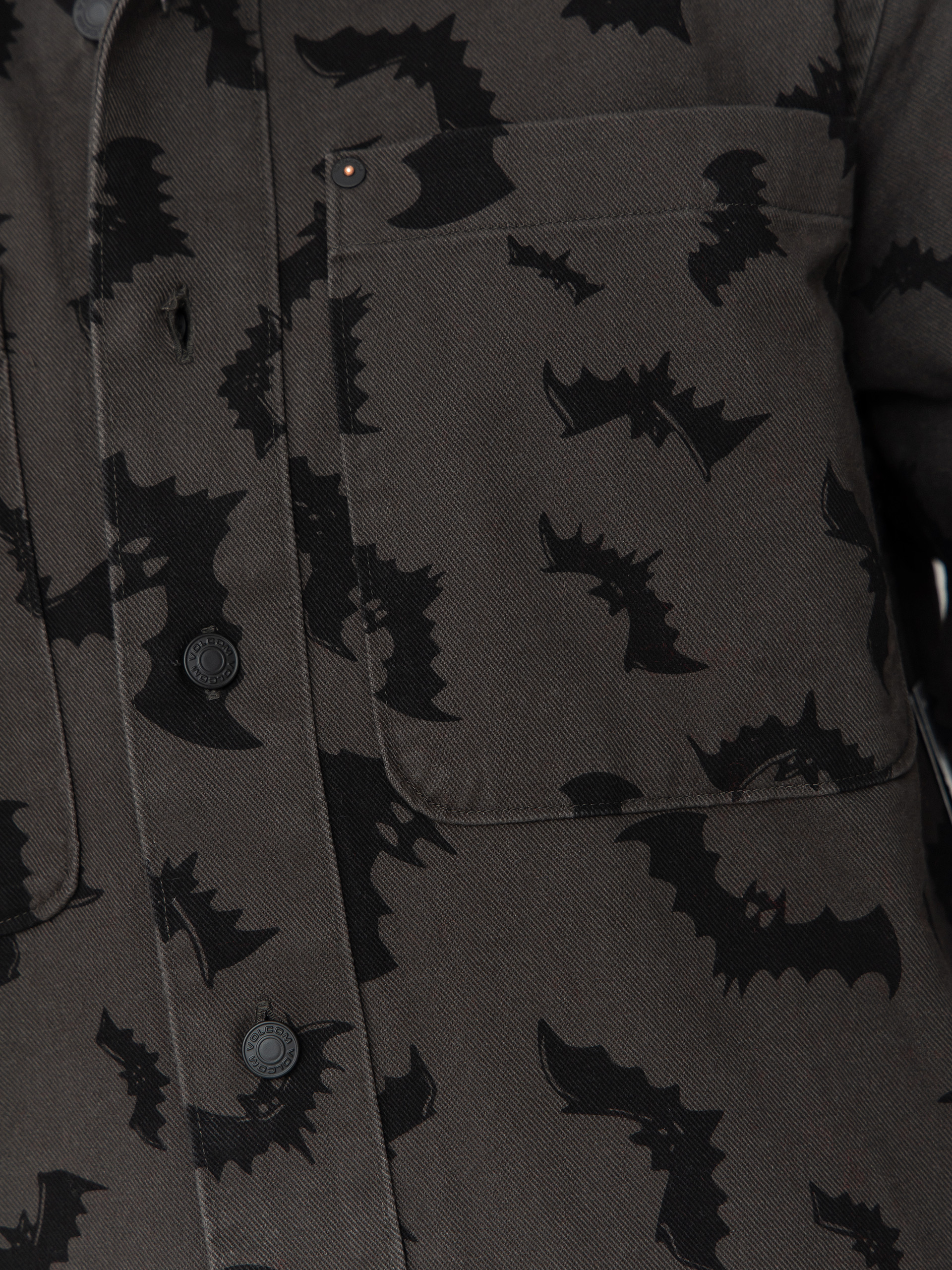 Koszula Volcom Fa Jj Villard (rinsed black)