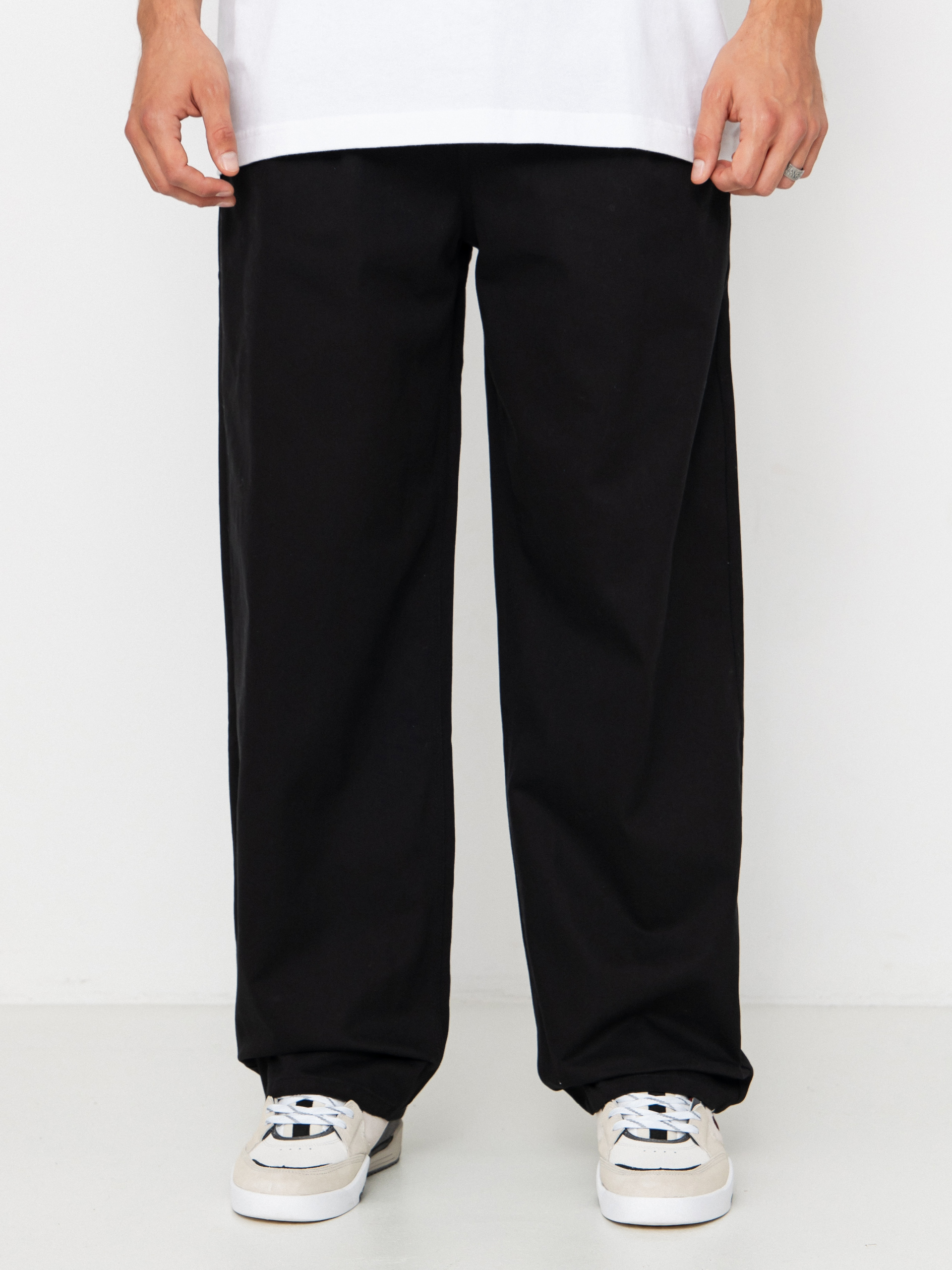 Spodnie Volcom Baggos Pleat (black)