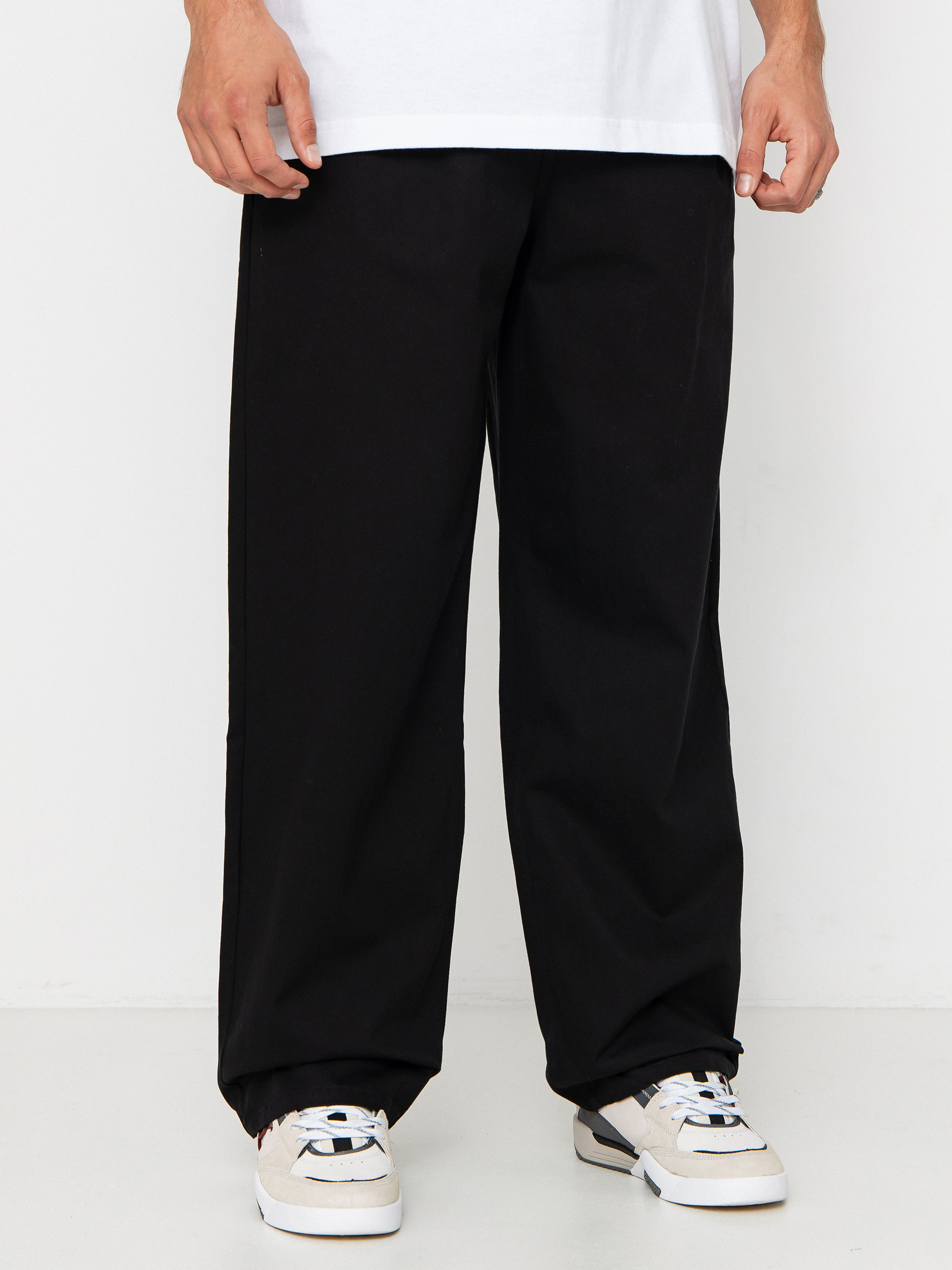 Spodnie Volcom Baggos Pleat (black)