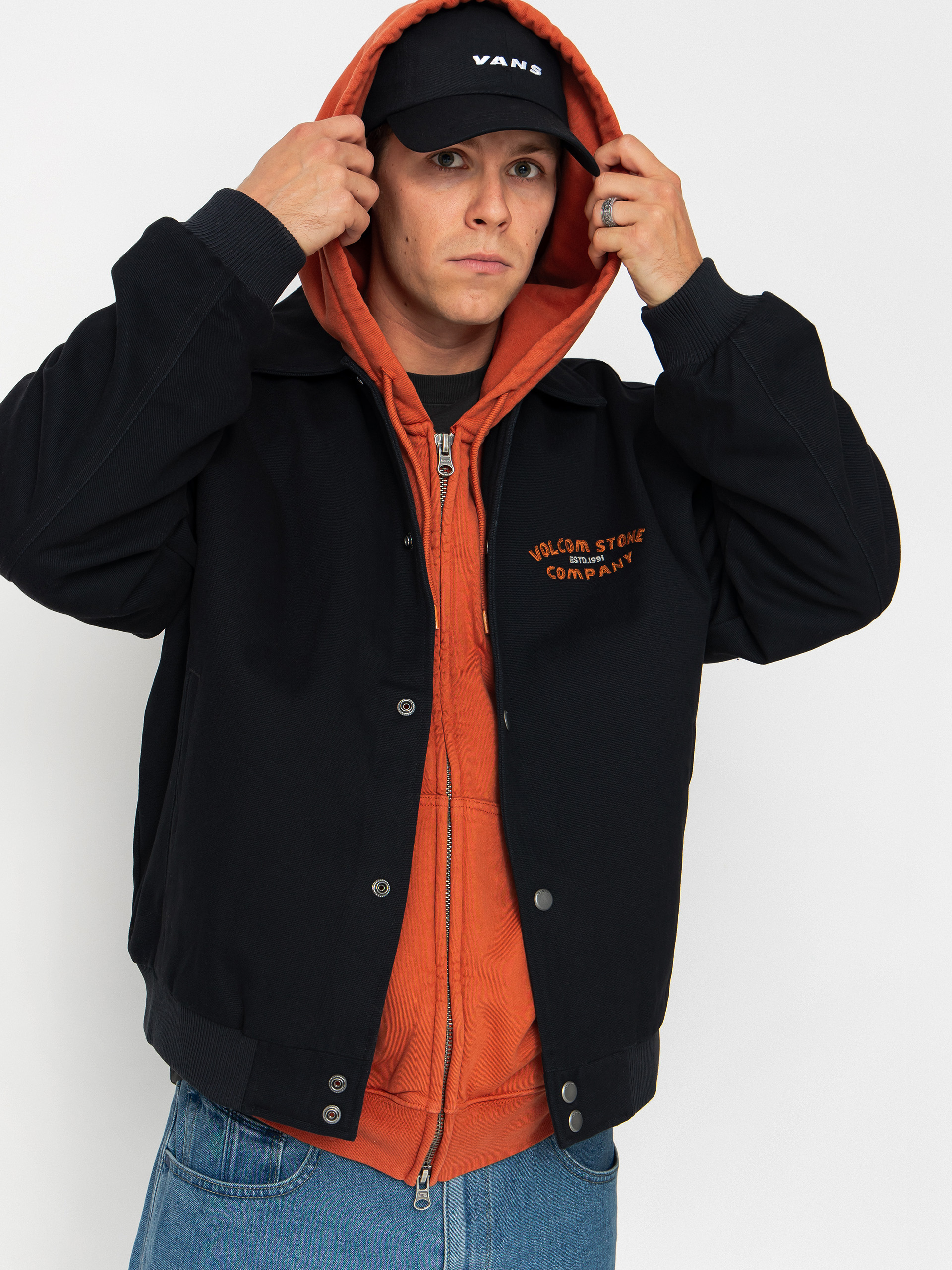 Kurtka Volcom Highsiders (black)