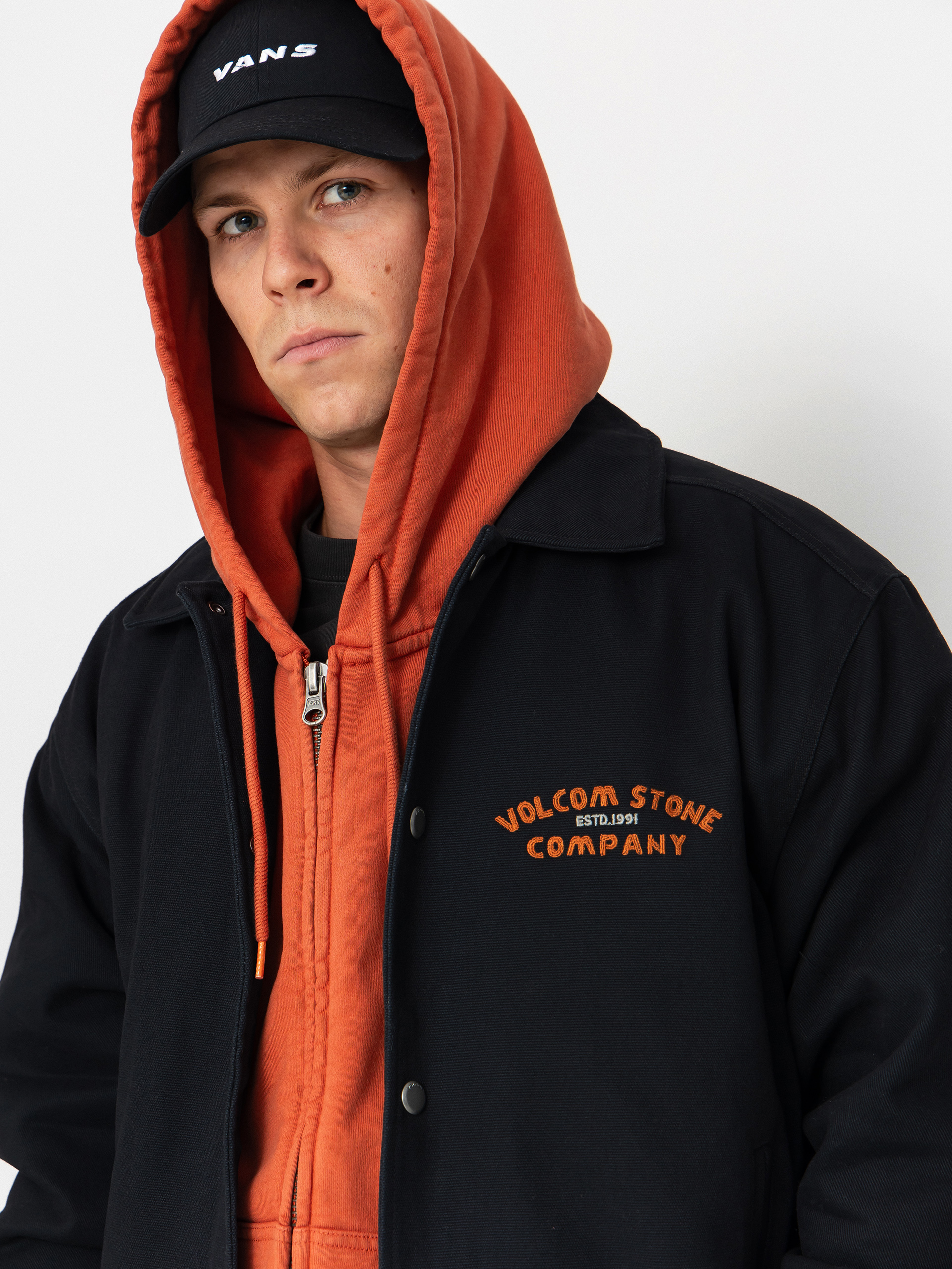 Kurtka Volcom Highsiders (black)