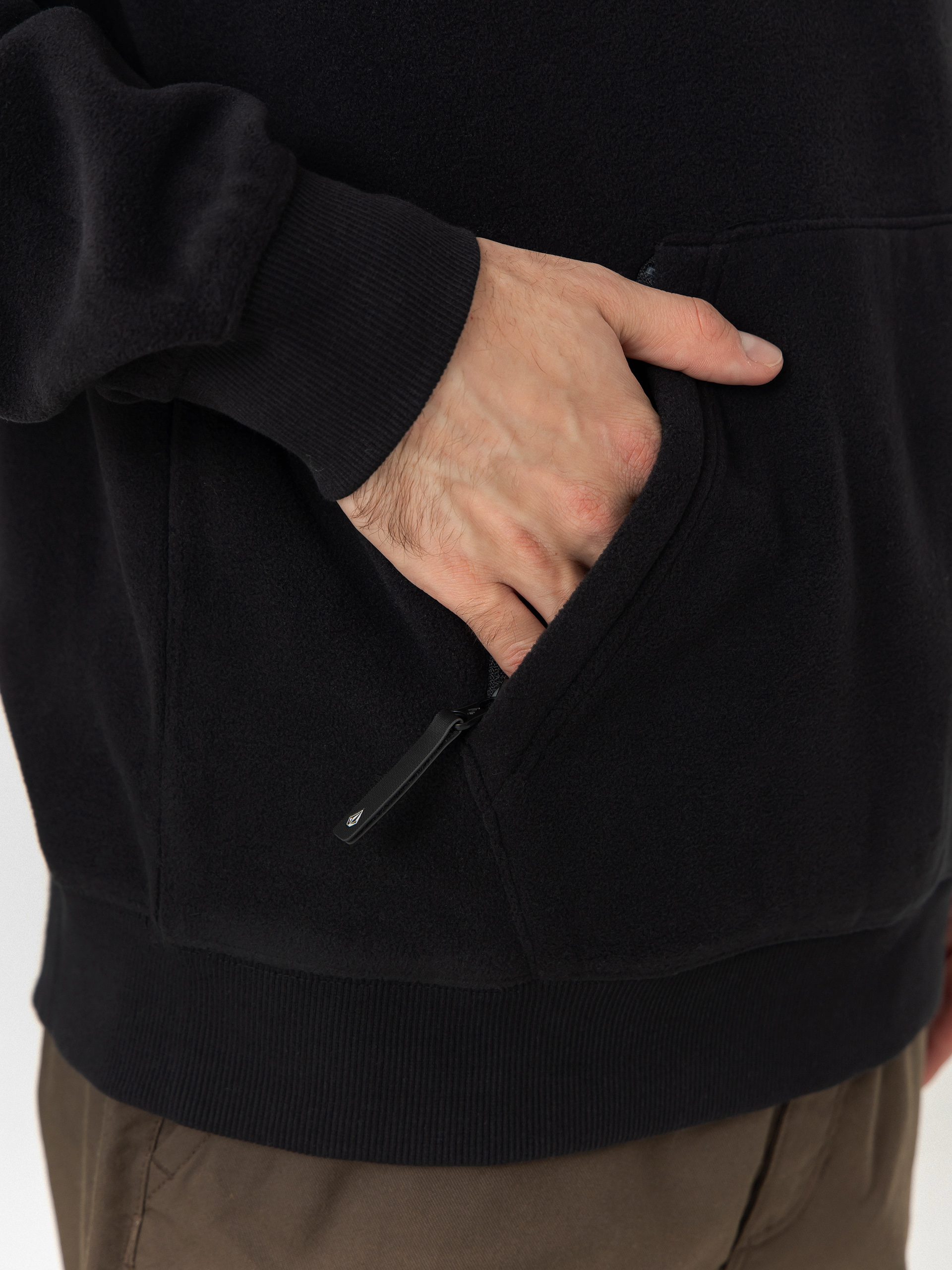 Bluza z kapturem Volcom Second Trip HD (black)