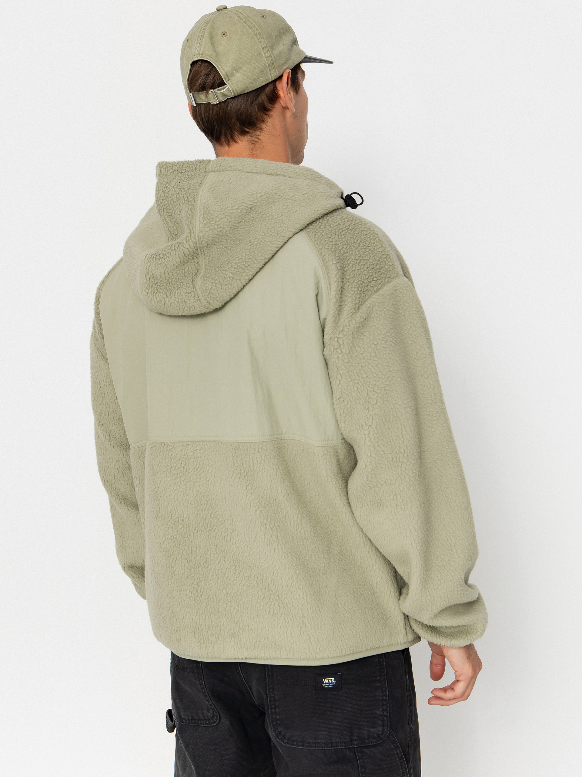 Bluza z kapturem Volcom Nomaa Sherpa ZHD (green tea)
