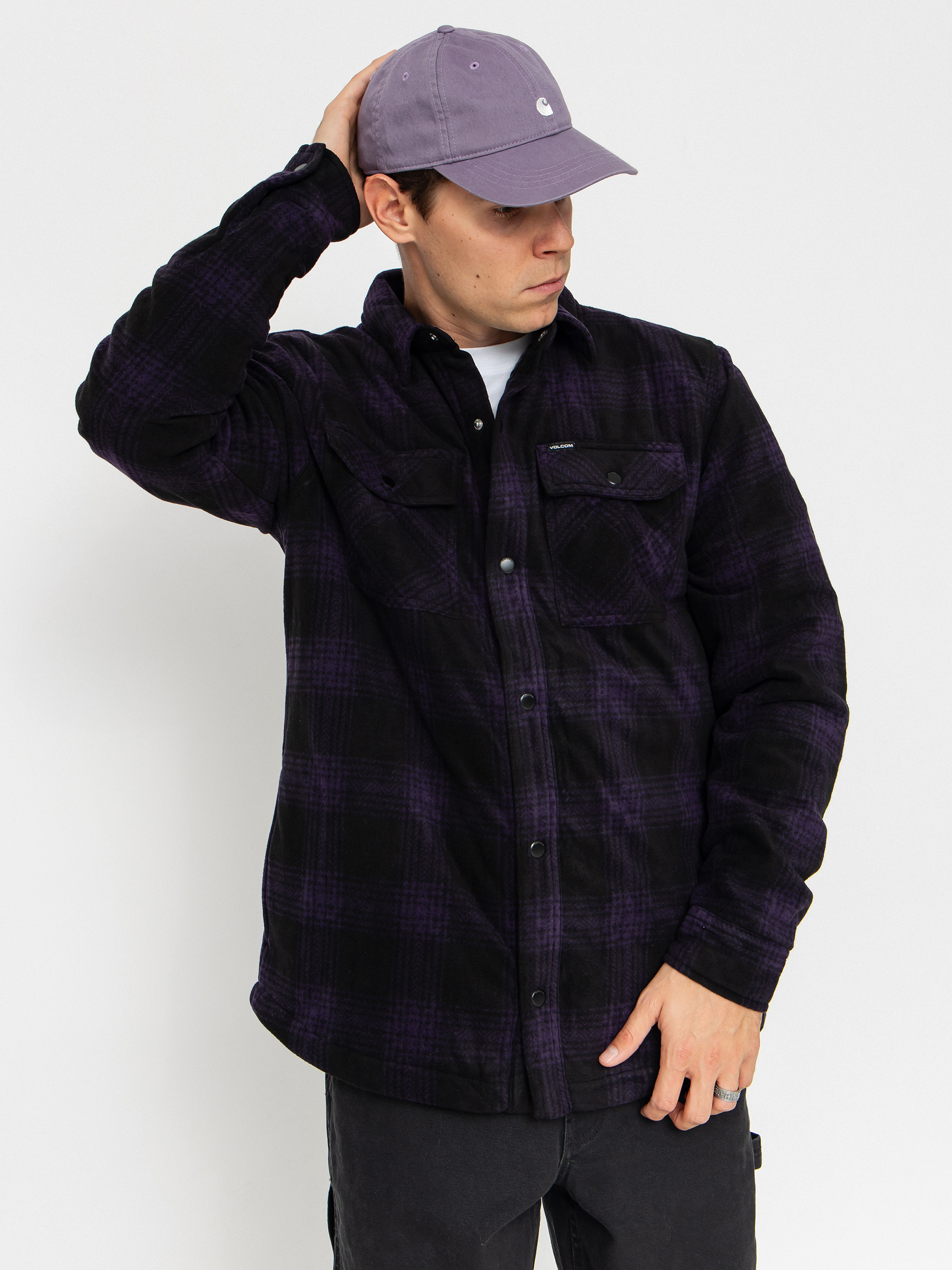 Koszula Volcom Bowered Fleece (dark purple)