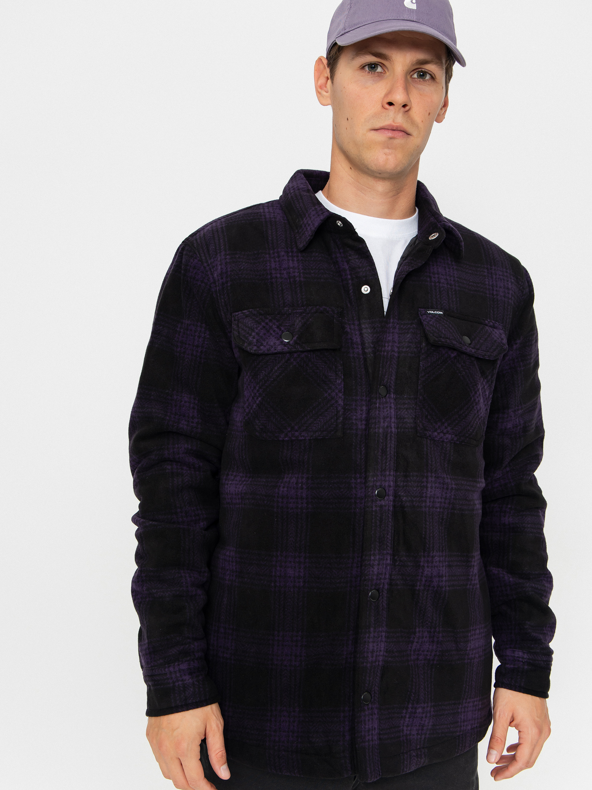 Koszula Volcom Bowered Fleece (dark purple)