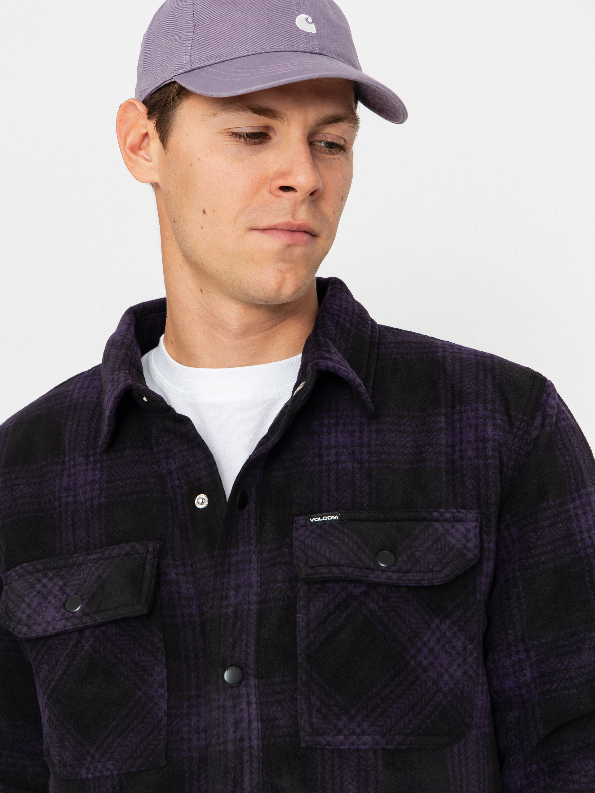 Koszula Volcom Bowered Fleece (dark purple)