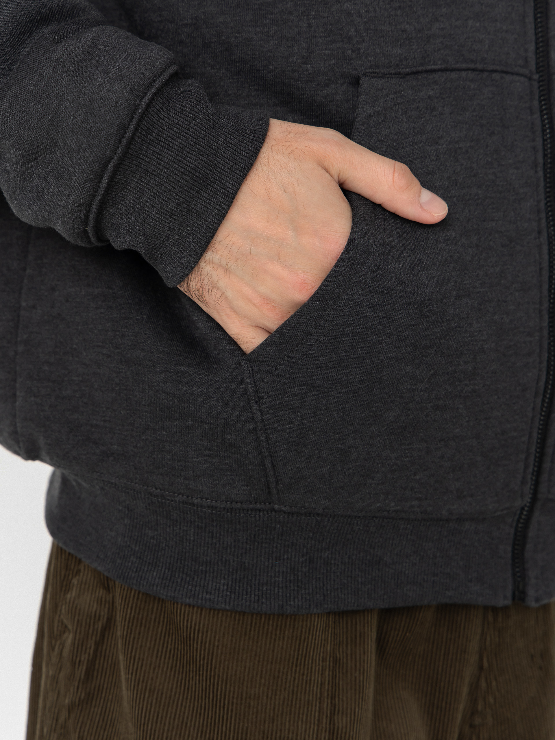 Bluza z kapturem Volcom Single Stone ZHD (heather black)