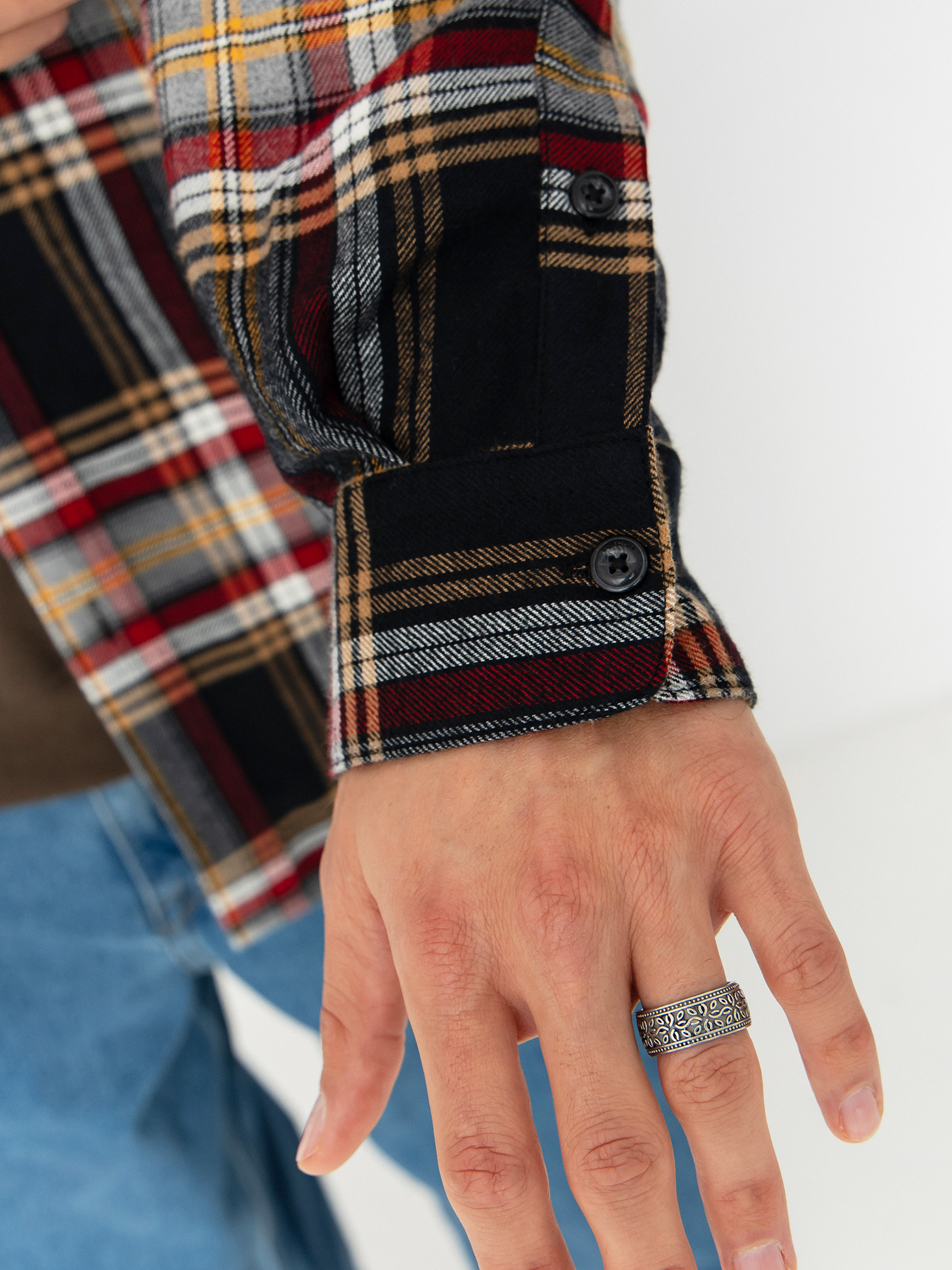 Koszula Volcom Netastone Flannel (antique black)