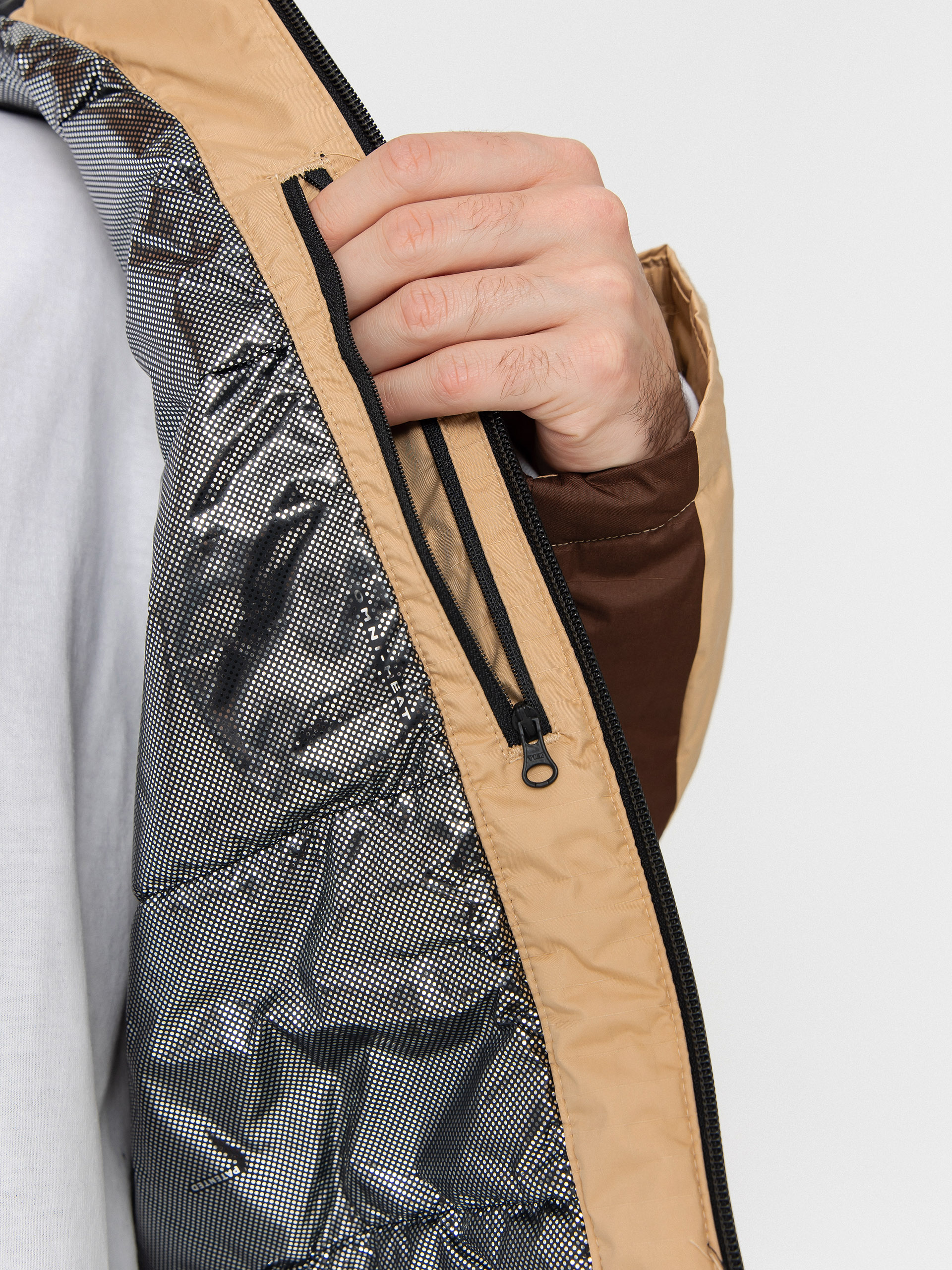 Kurtka Columbia Point Park II Insulated (black/tobacco)