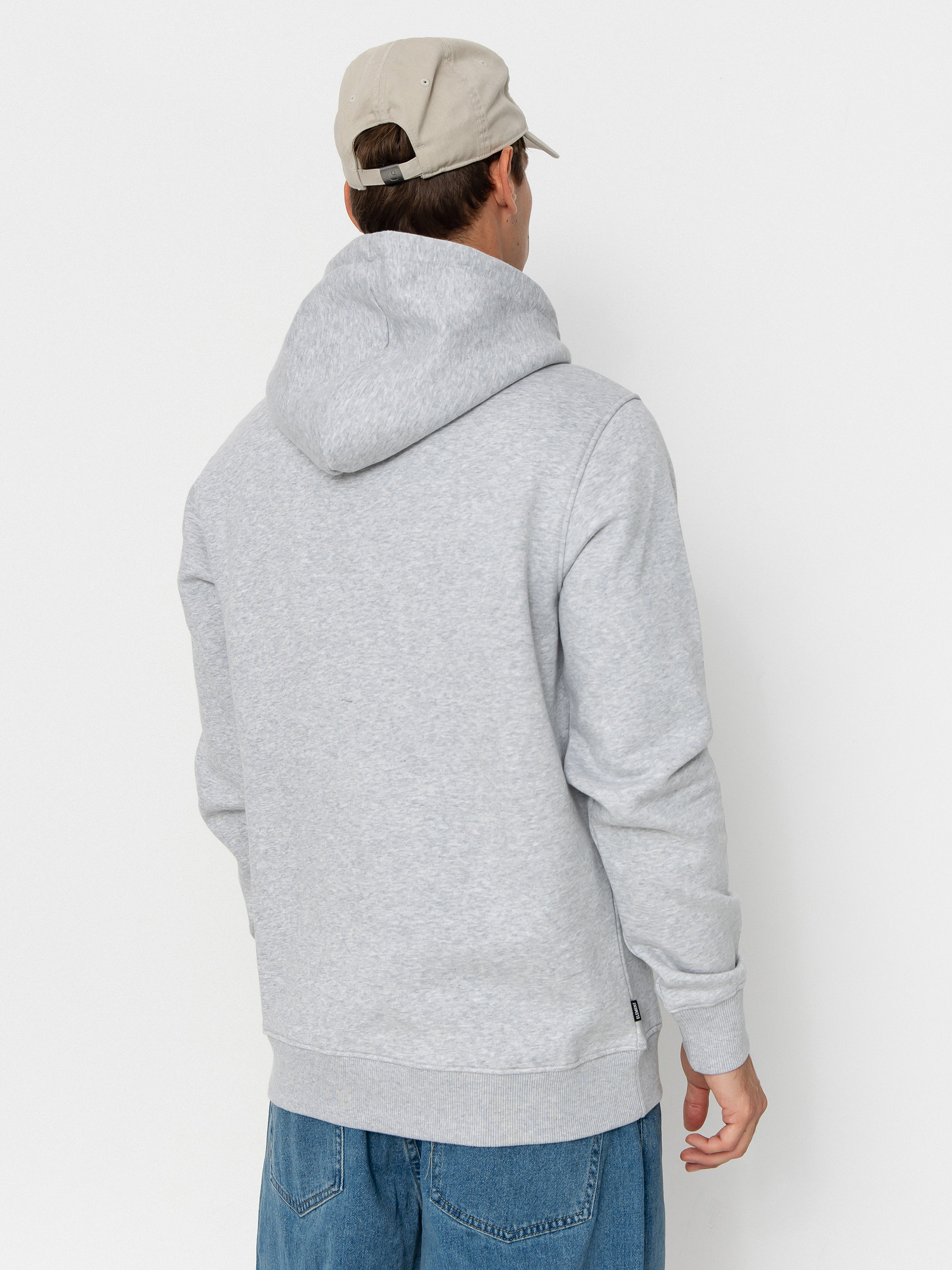 Bluza z kapturem Element Icon Embroidery HD (mid grey heather)
