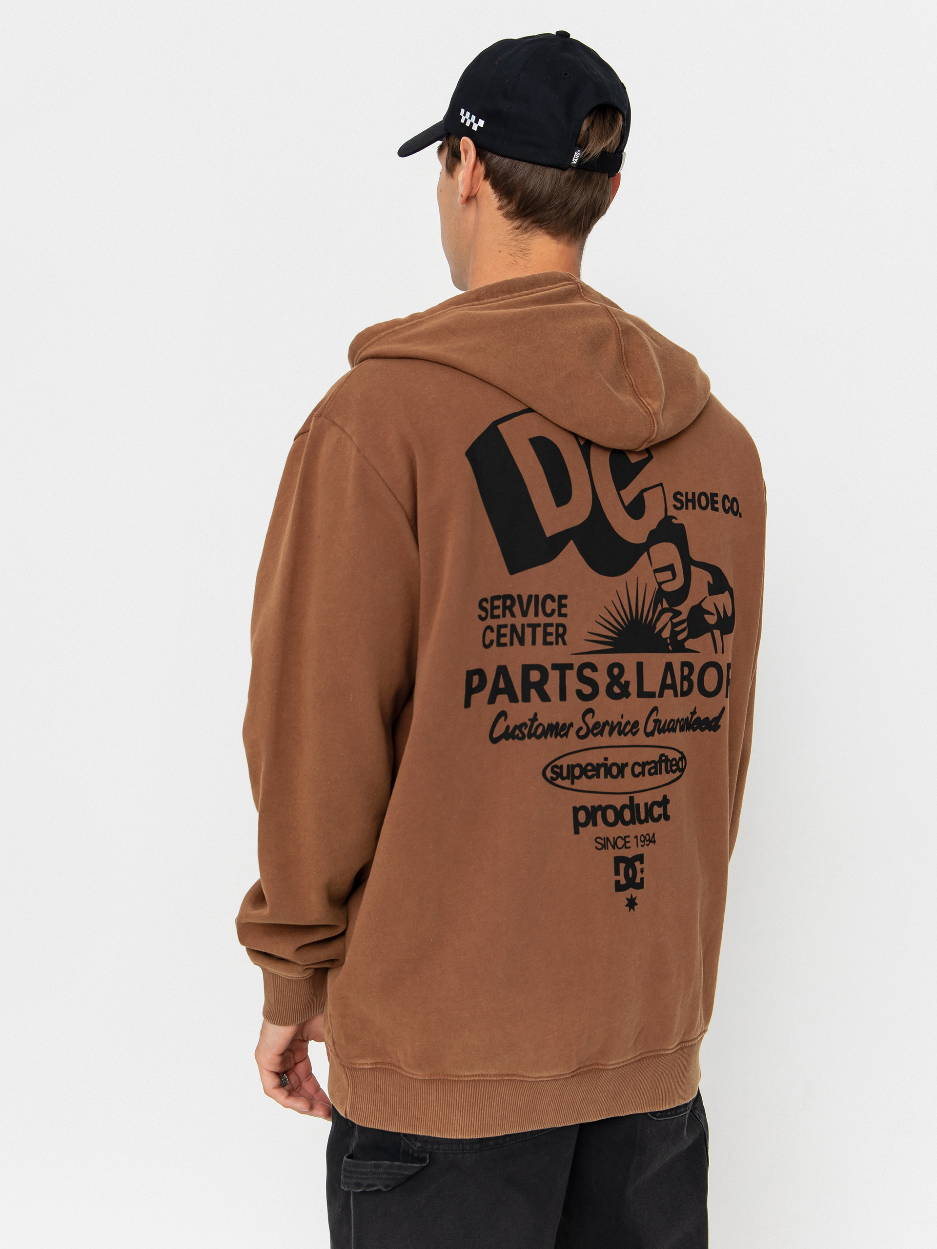 Bluza z kapturem DC Parts Dep ZHD (toffee)