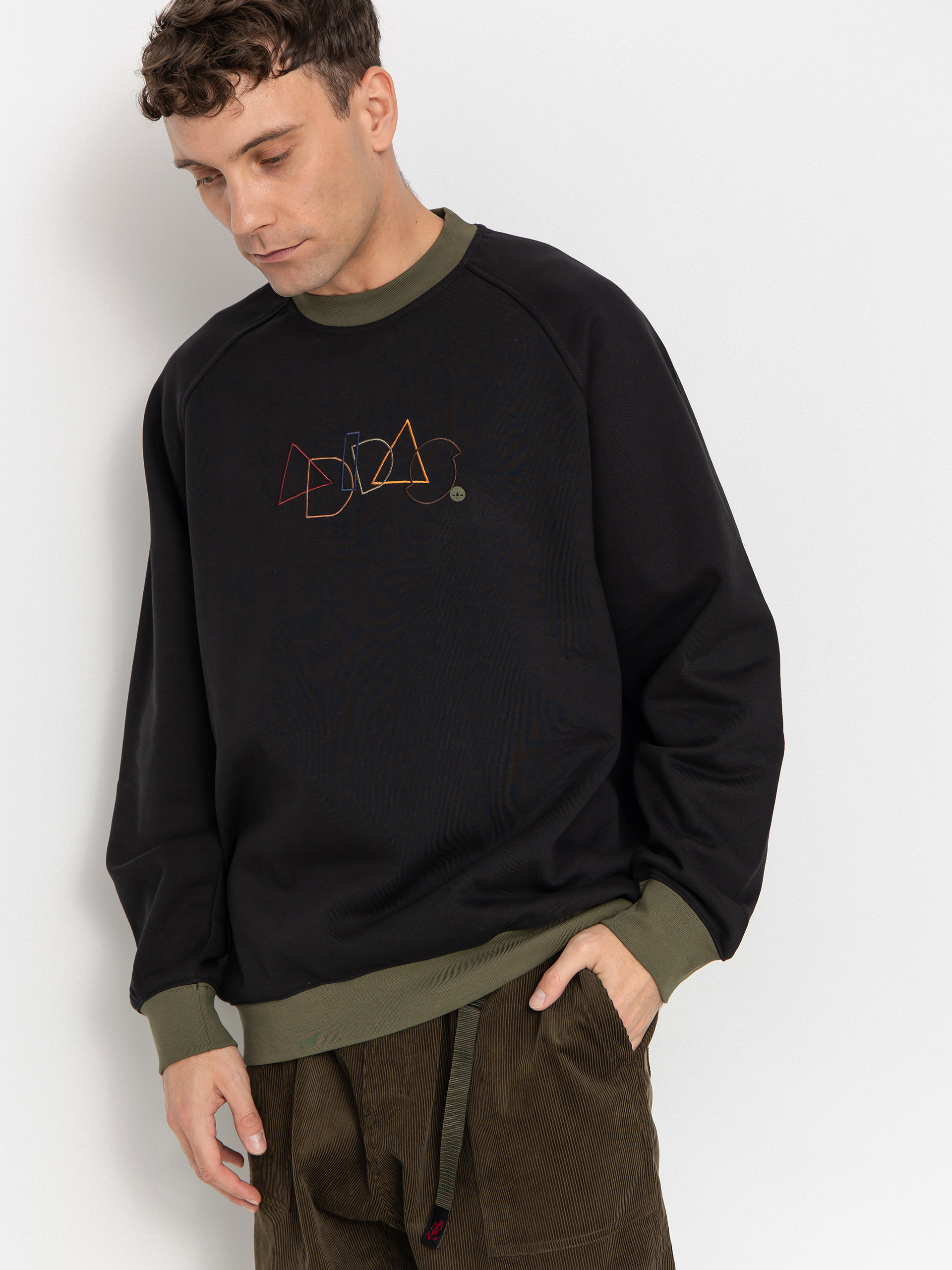 Bluza adidas Skate Geo Crew (black)