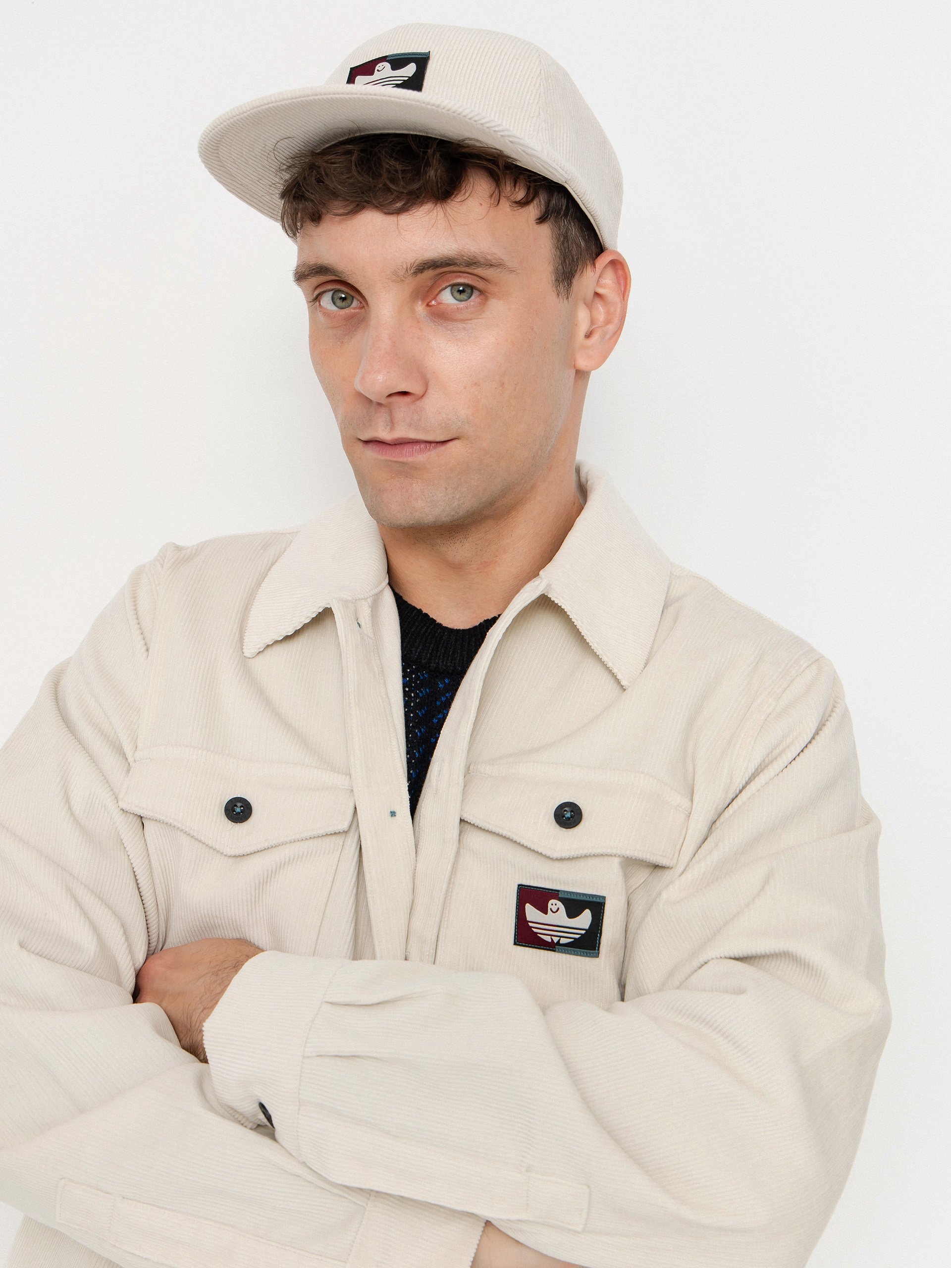 Koszula adidas Shmoo Cord (alumin/shared)