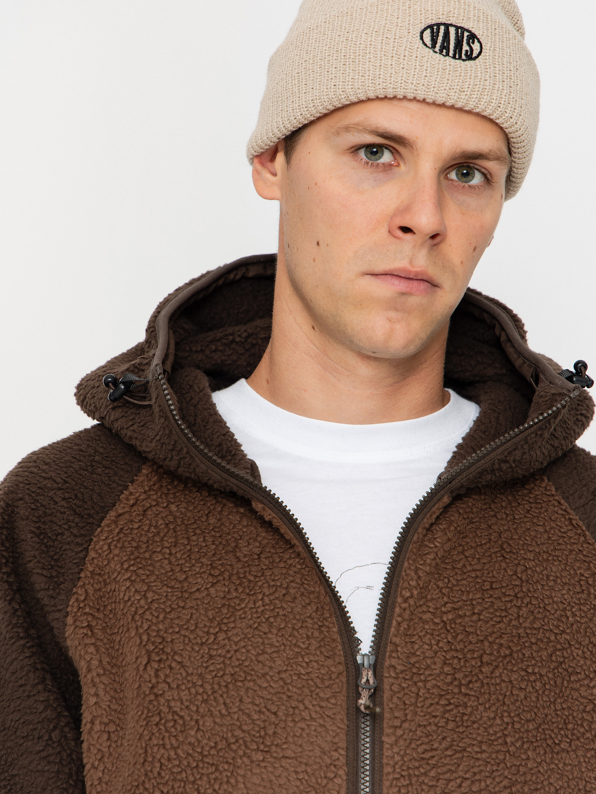 Męski Polar Iriedaily Quentin Fleece (dark coffee)