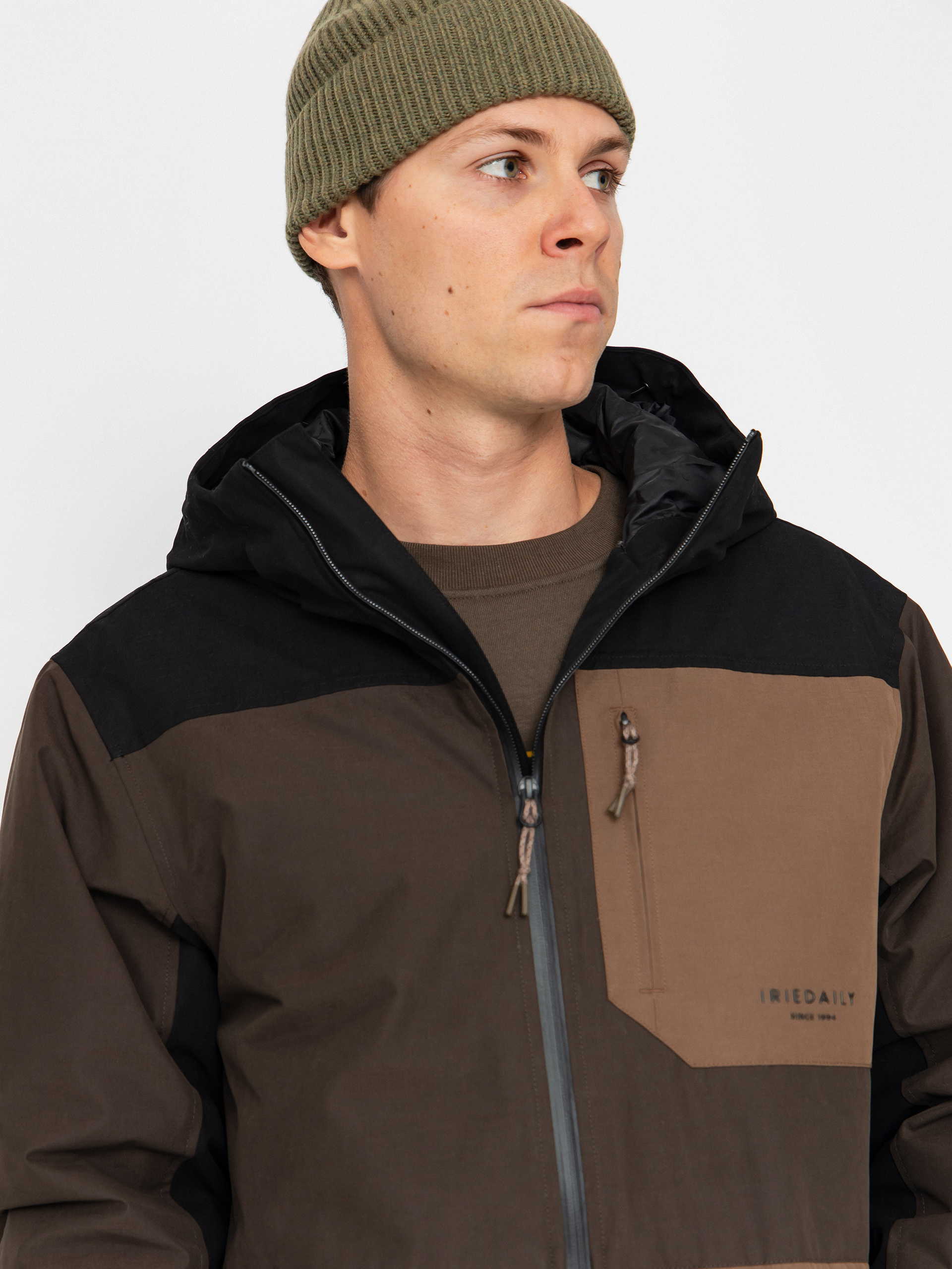 Kurtka Iriedaily Nilas Anorak (dark coffee)