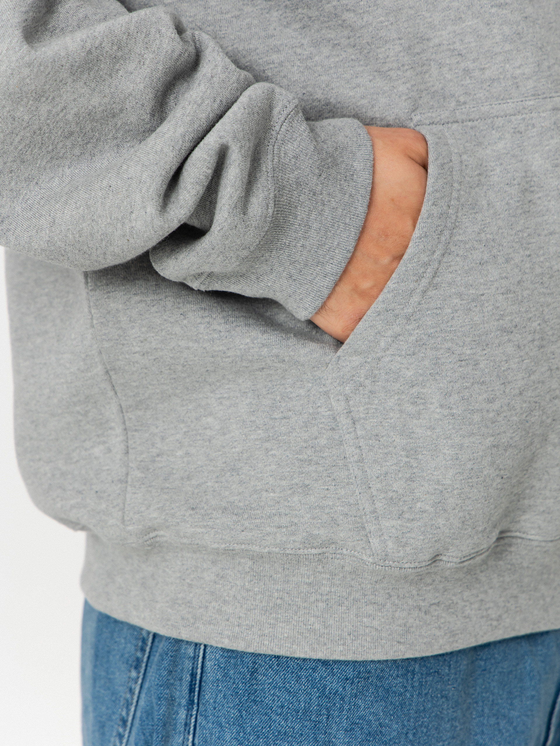 Bluza z kapturem Polar Skate Dave Third Eye HD (heather grey)