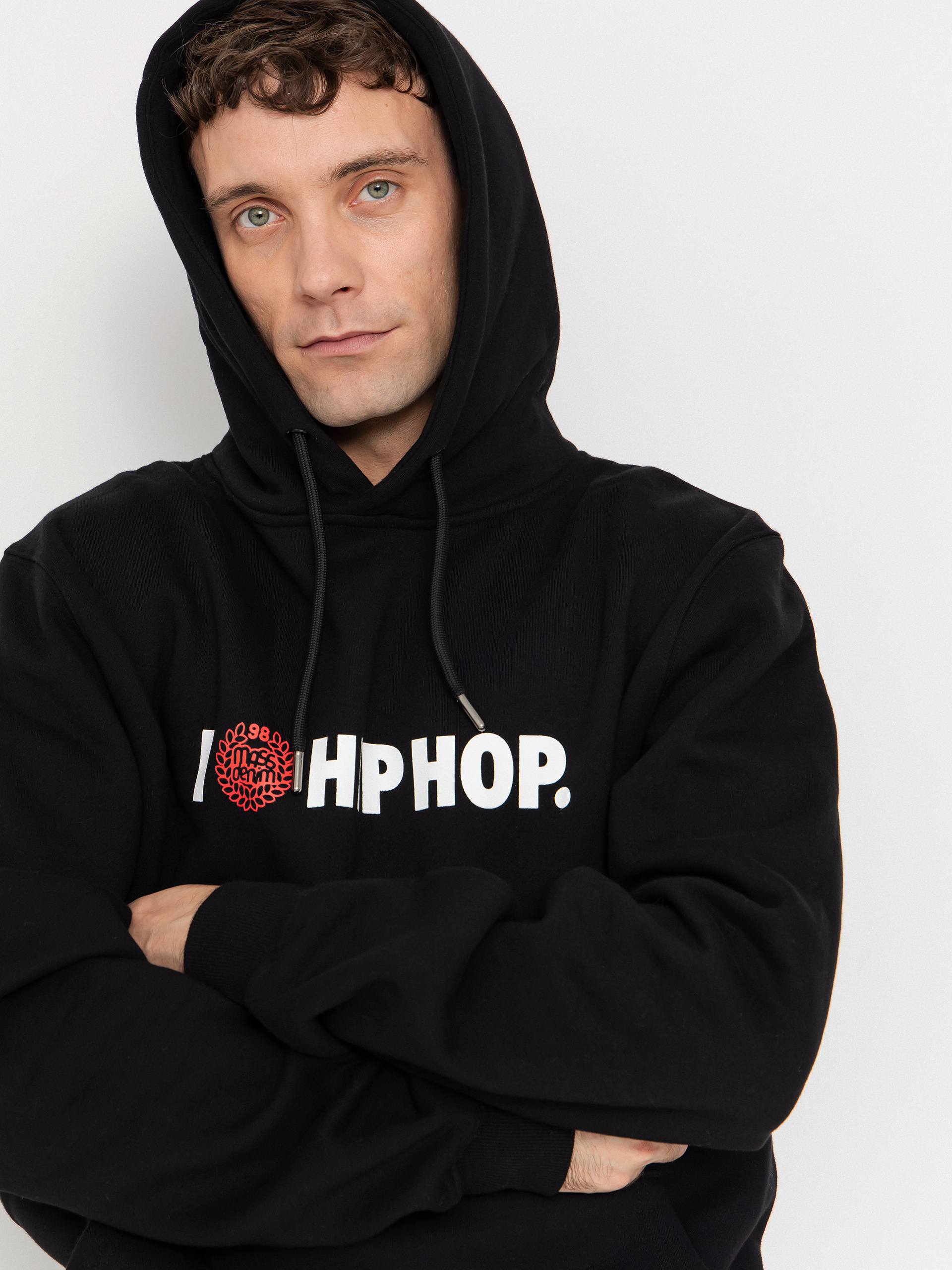 Bluza z kapturem MassDnm Feelings HD (black)