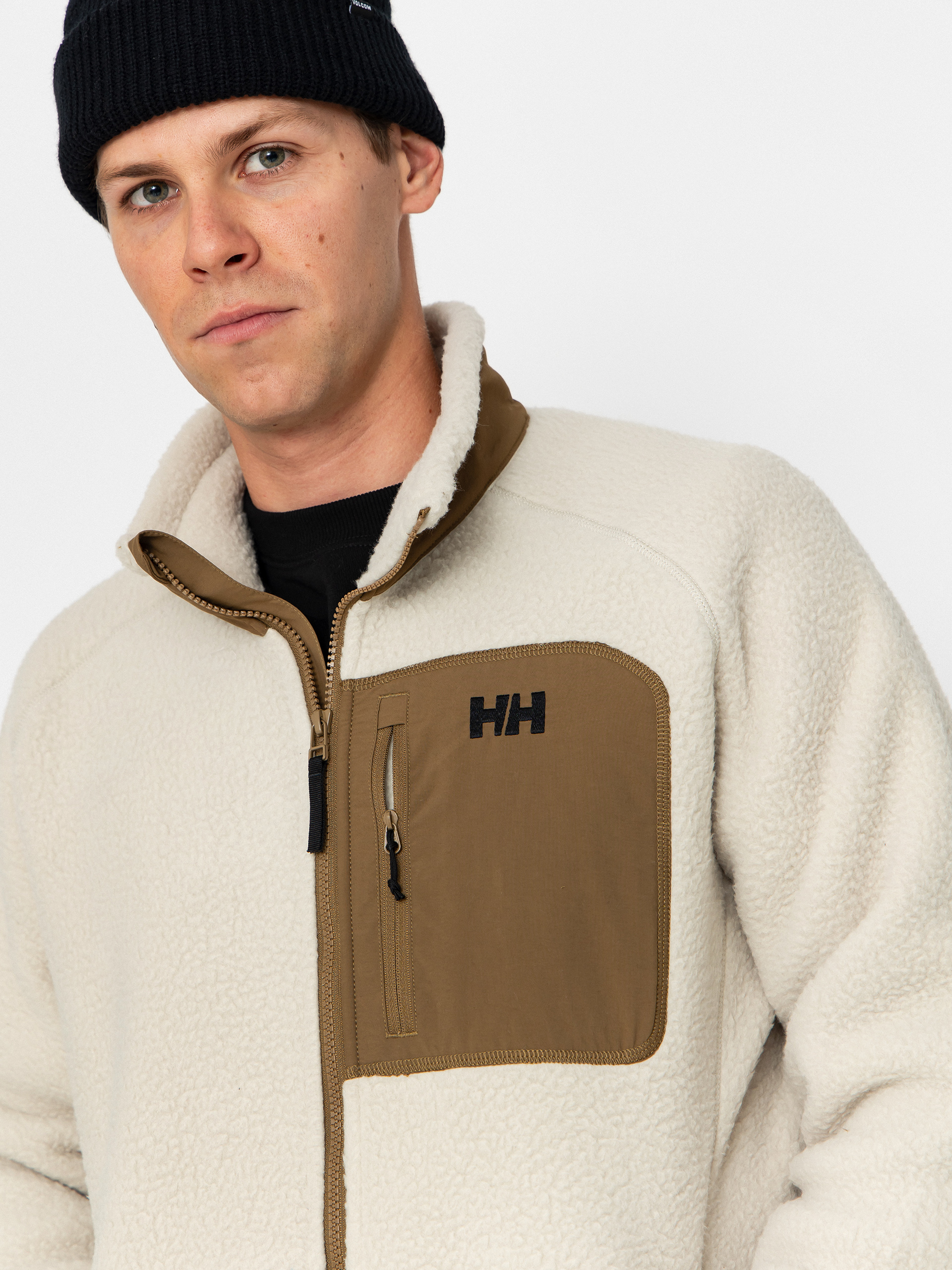 Męski Polar Helly Hansen Panorama Pile Block (pelican)